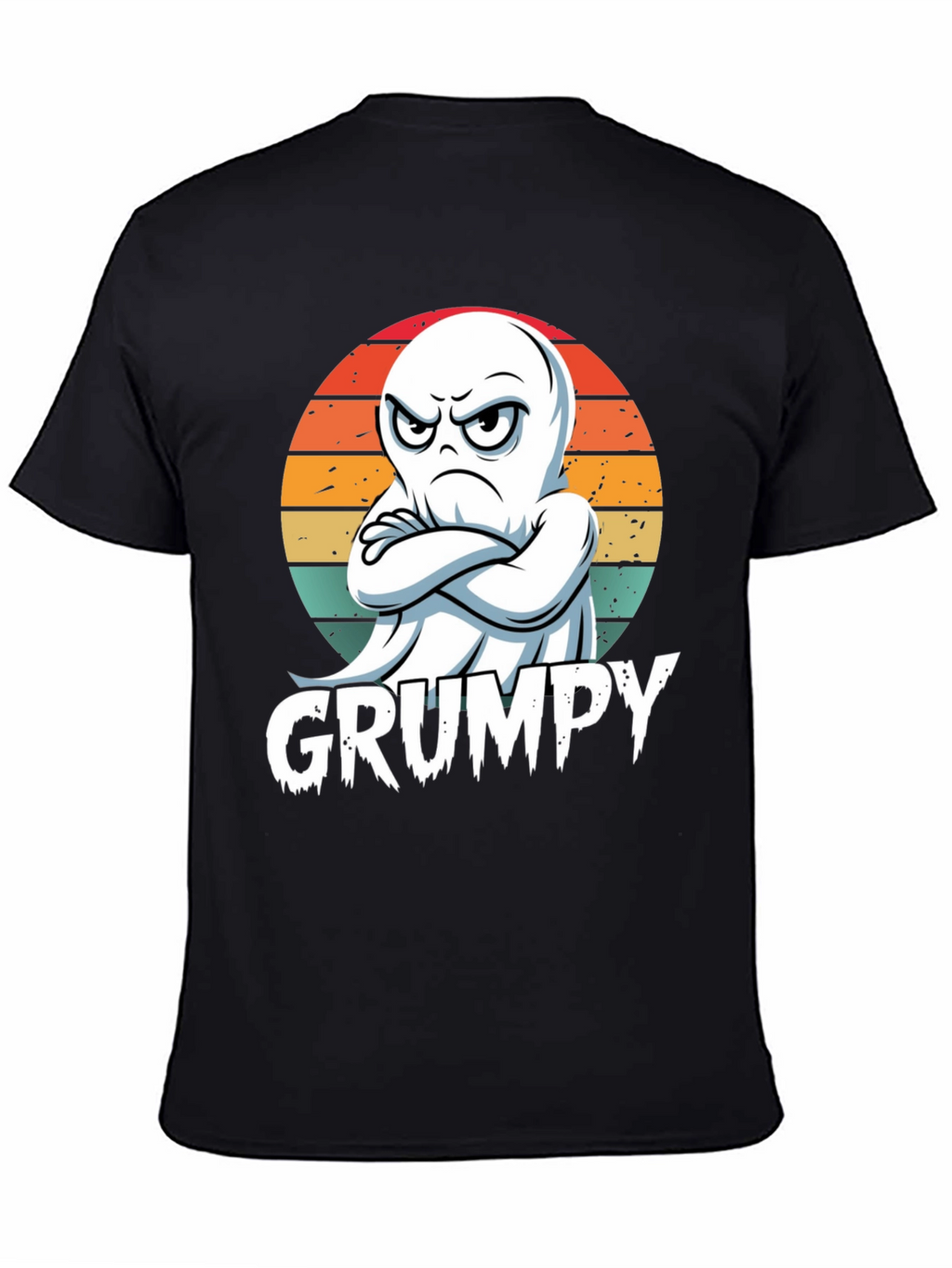 Grumpy Ghost T-Shirt - Halloween Apparel