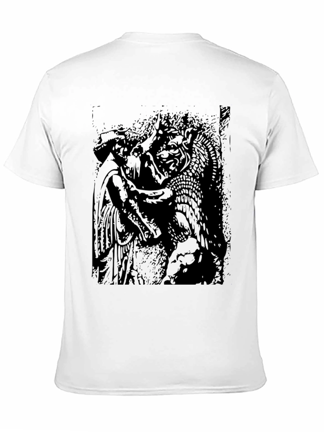 Mythic Art Graphic Black Tee