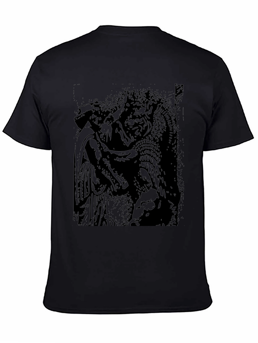 Mythic Art Graphic Black Tee