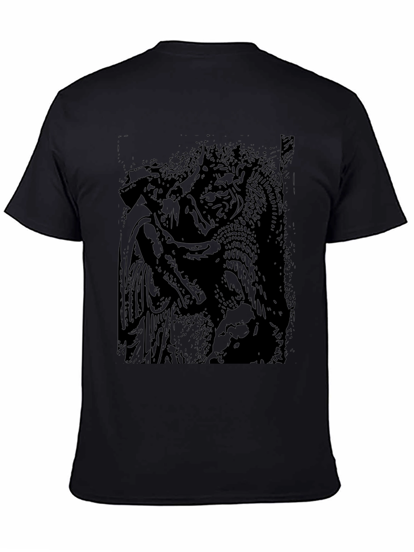 Mythic Art Graphic Black Tee