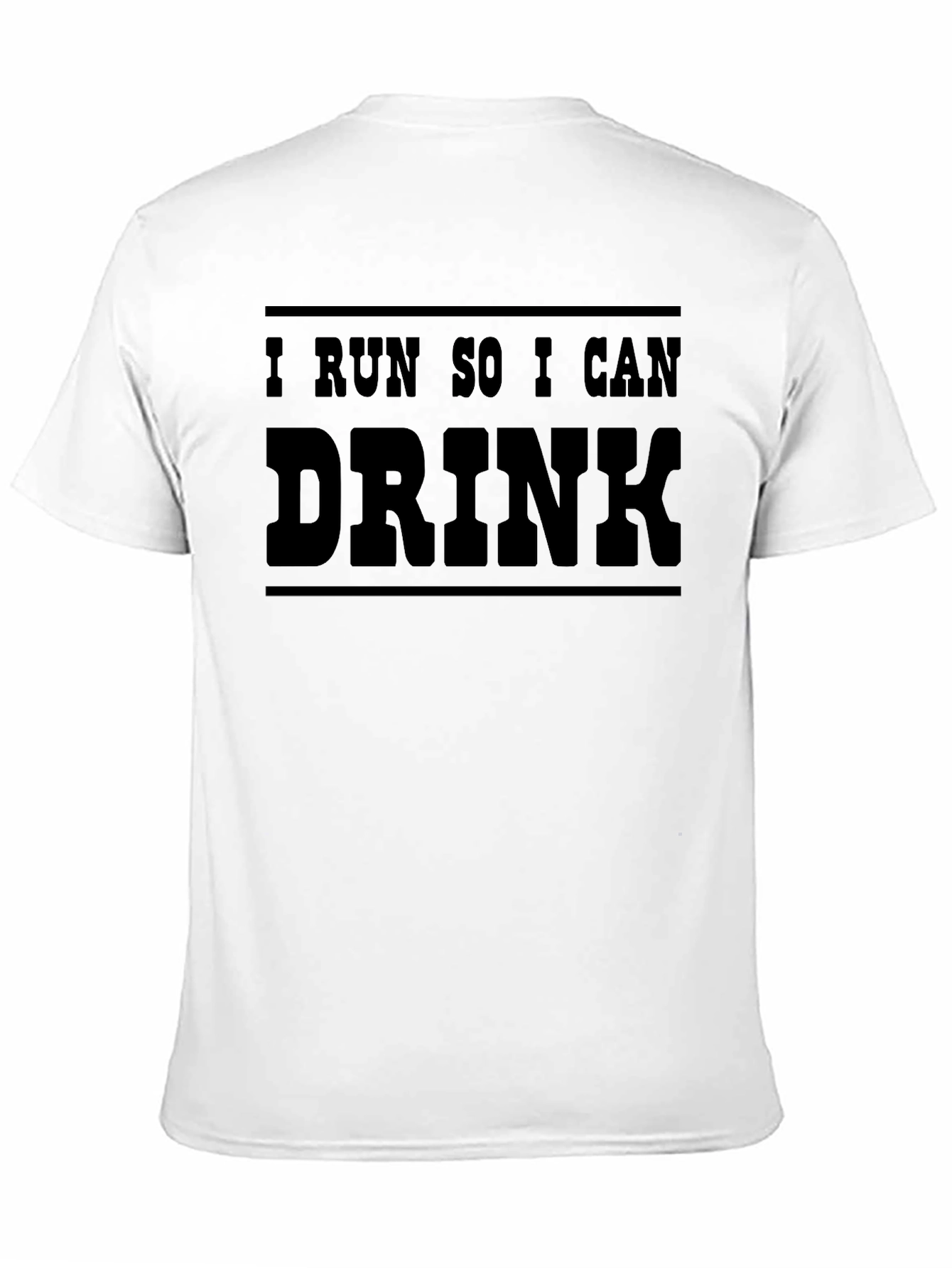 I Run So I Can Drink Funny Graphic Tee