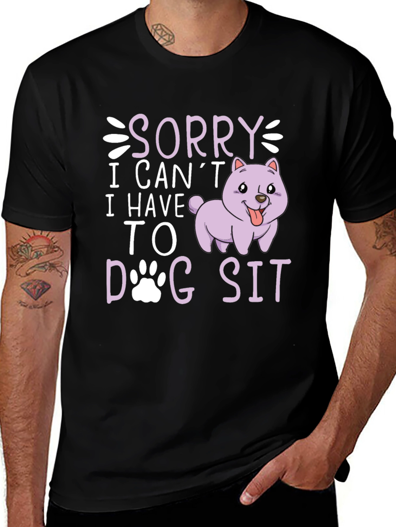 Sorry I Cant Dog Sit Graphic Tee