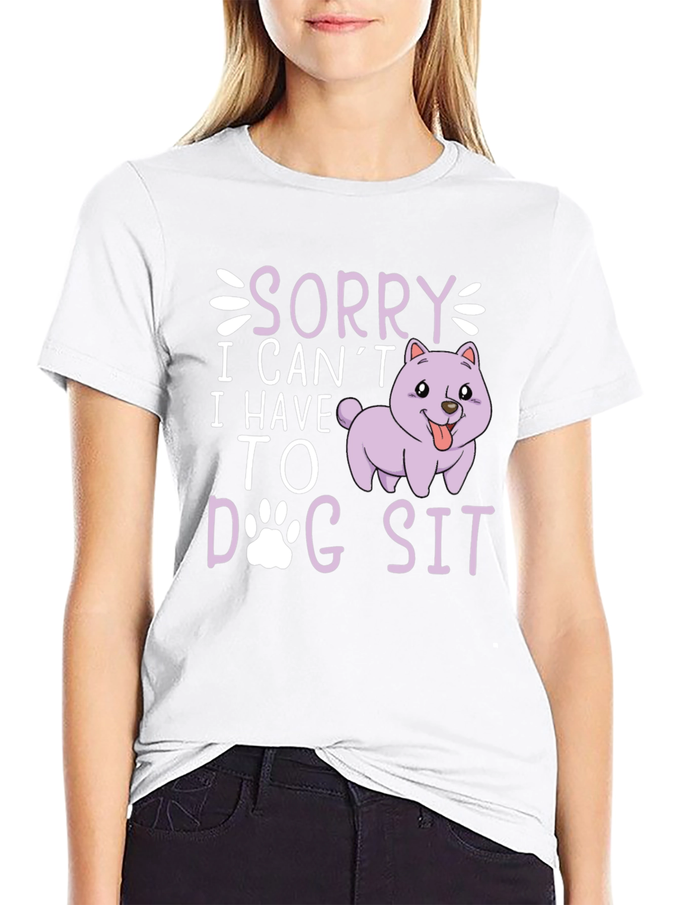 Sorry I Cant Dog Sit Graphic Tee