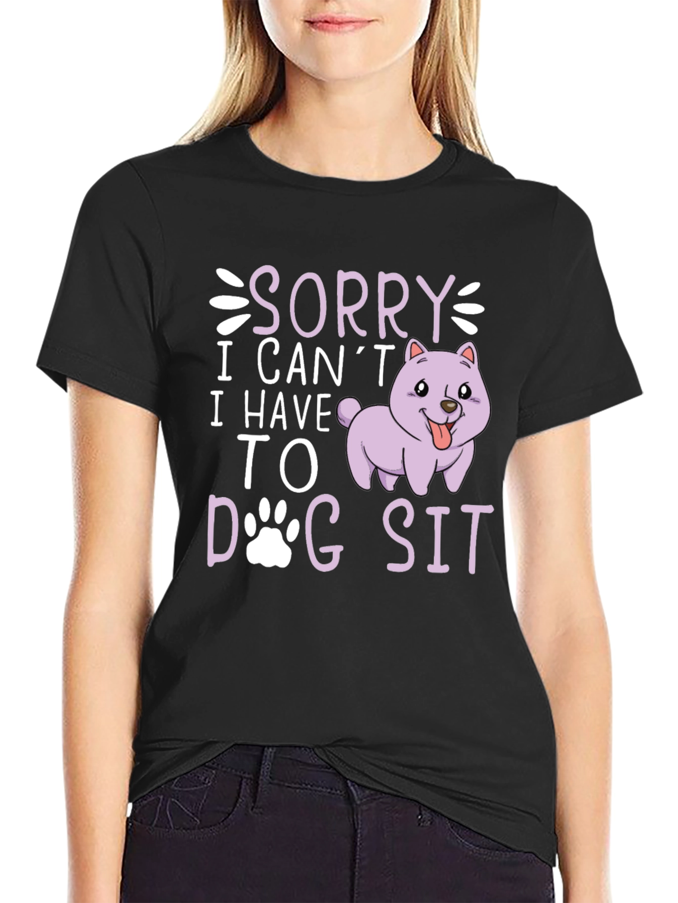 Sorry I Cant Dog Sit Graphic Tee