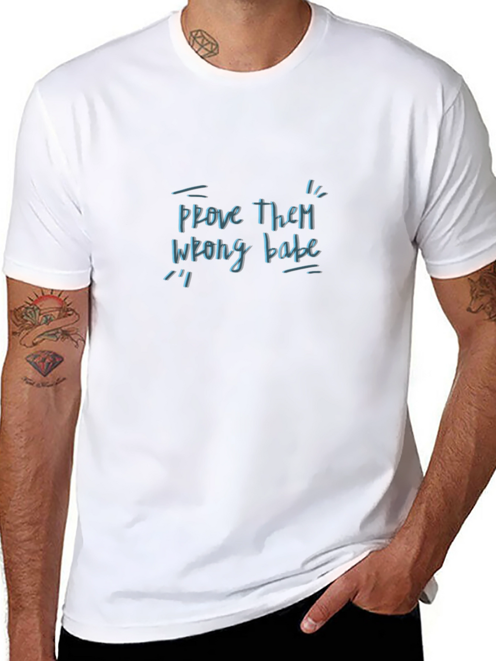 Prove Them Wrong Tee - Trendy Graphic T-Shirt