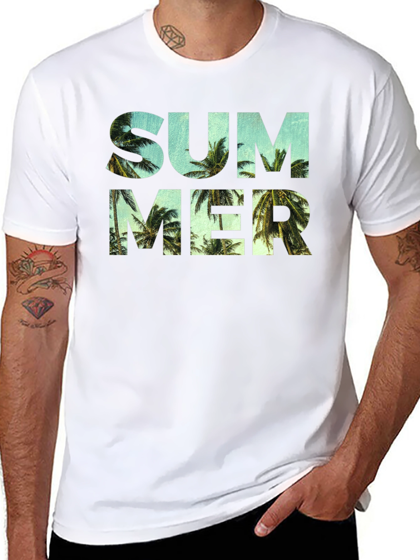 Summer Palm Tree T-Shirt