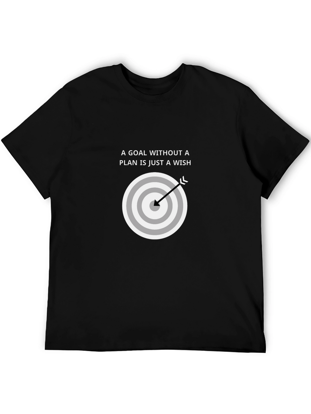 Goal Plan Wish T-Shirt: Motivational Design