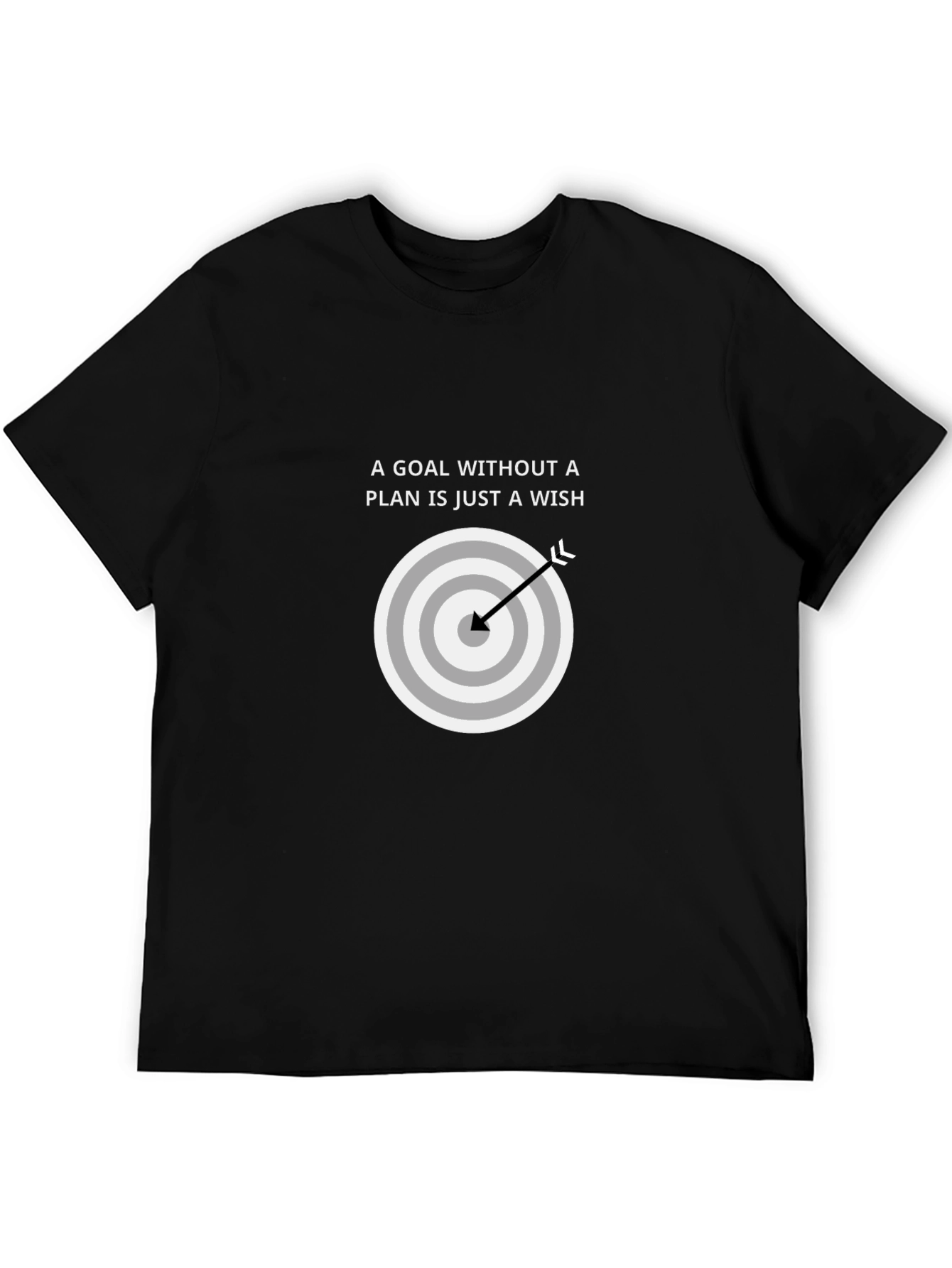 Goal Plan Wish T-Shirt: Motivational Design