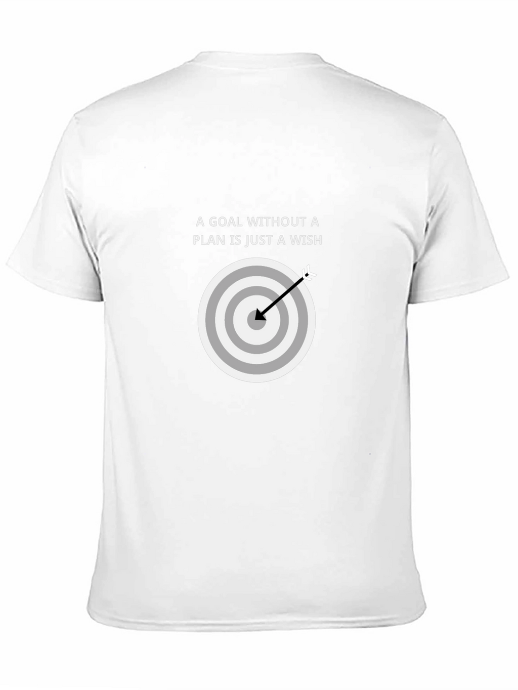 Goal Plan Wish T-Shirt: Motivational Design