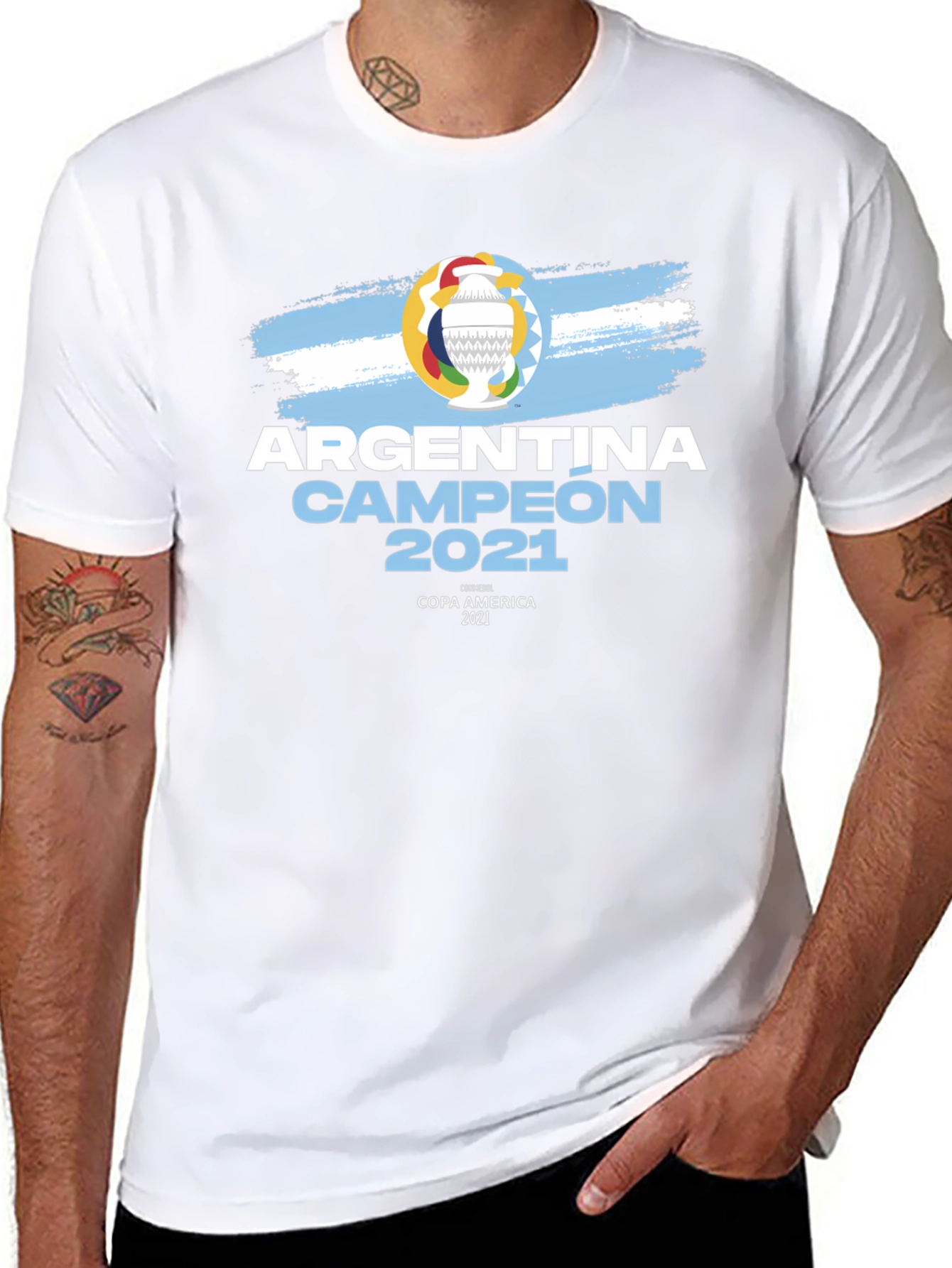 Argentina Campeon 2021 Copa America T-Shirt