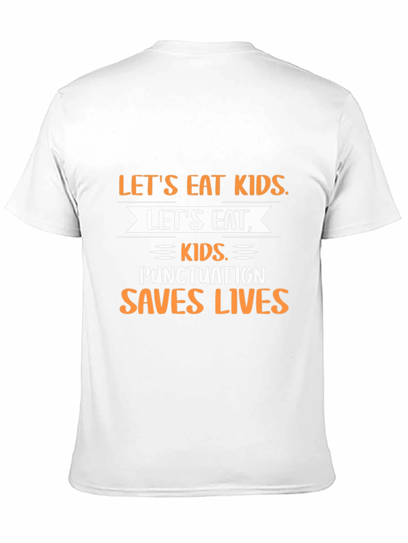 Punctuation Saves Lives Graphic T-Shirt