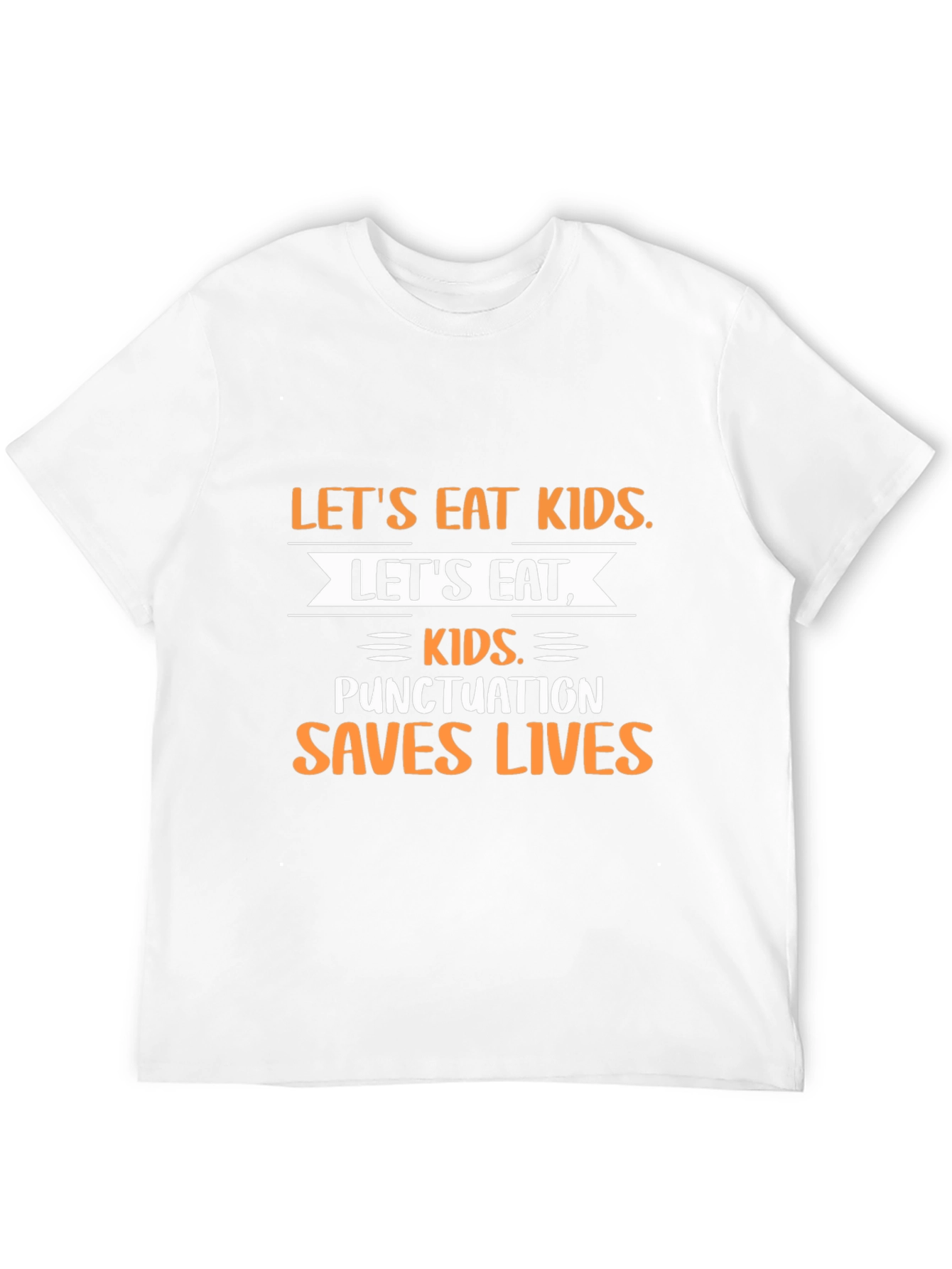 Punctuation Saves Lives Graphic T-Shirt