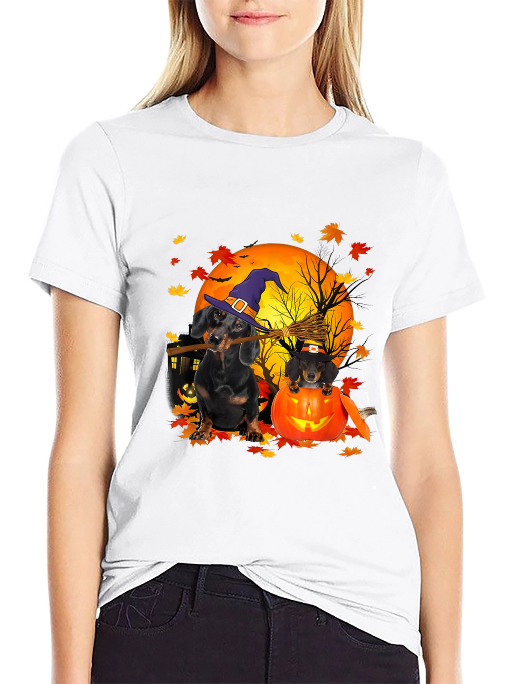 Halloween Dachshund T-Shirt