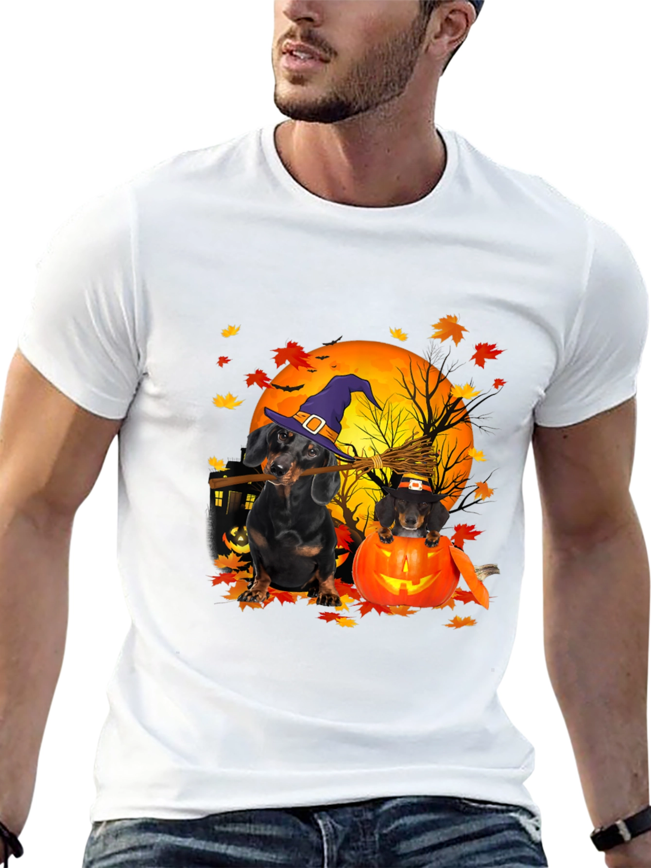 Halloween Dachshund T-Shirt