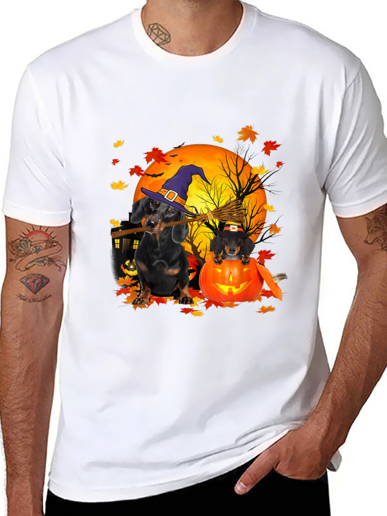 Halloween Dachshund T-Shirt