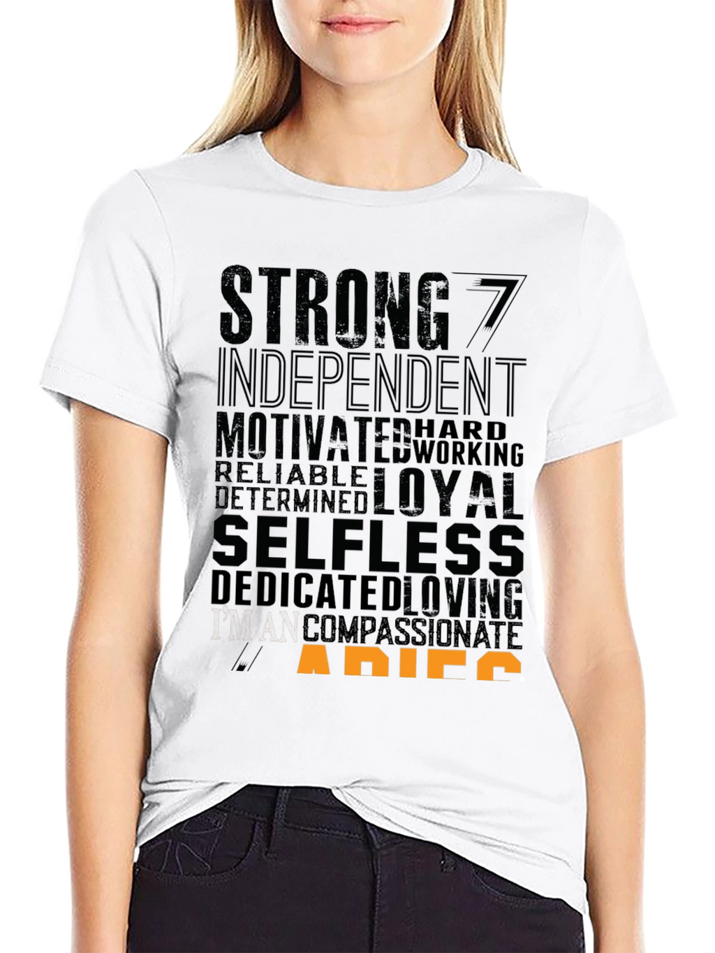 Aries Zodiac T-Shirt - Strong Loyal Selfless