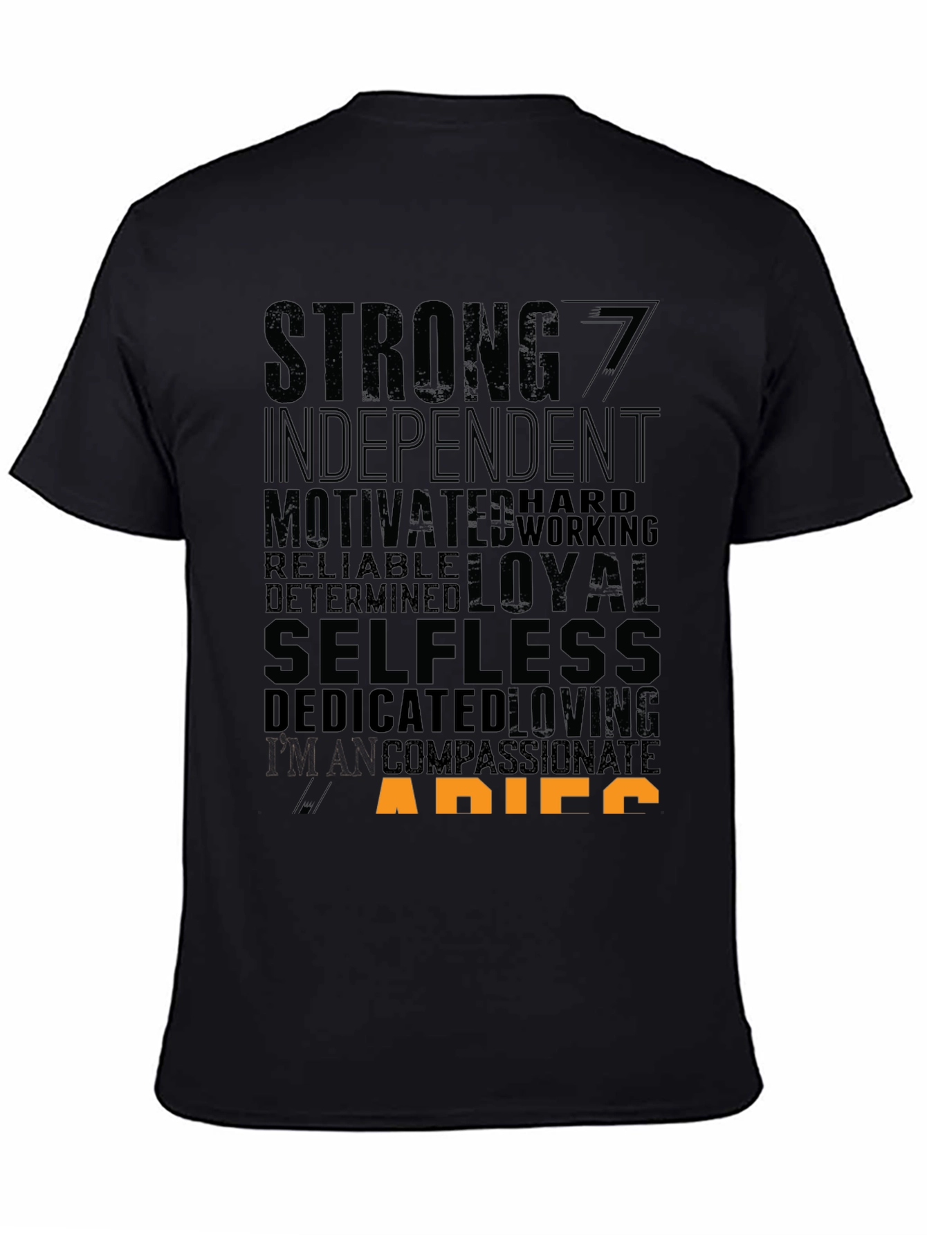 Aries Zodiac T-Shirt - Strong Loyal Selfless