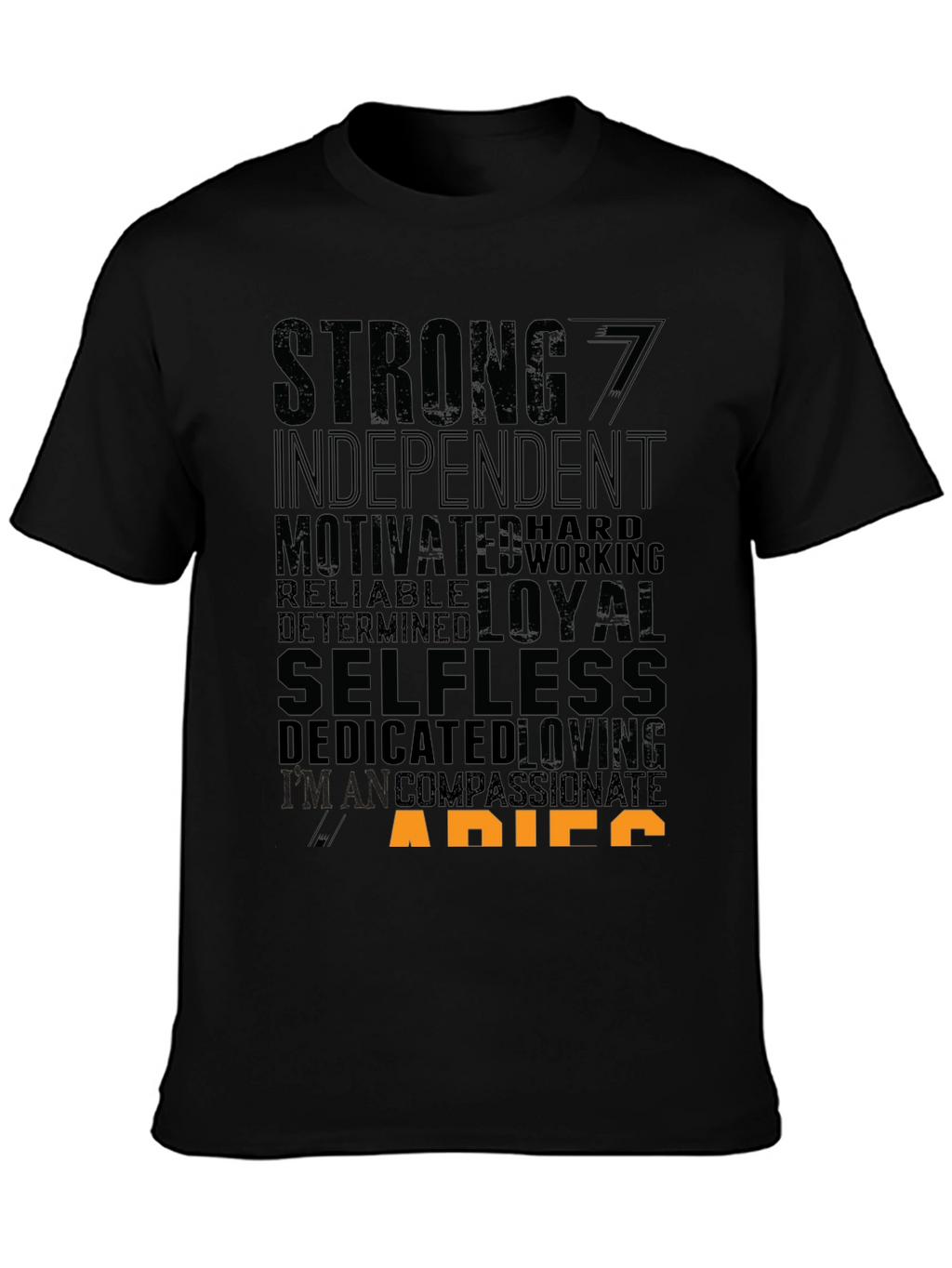 Aries Zodiac T-Shirt - Strong Loyal Selfless