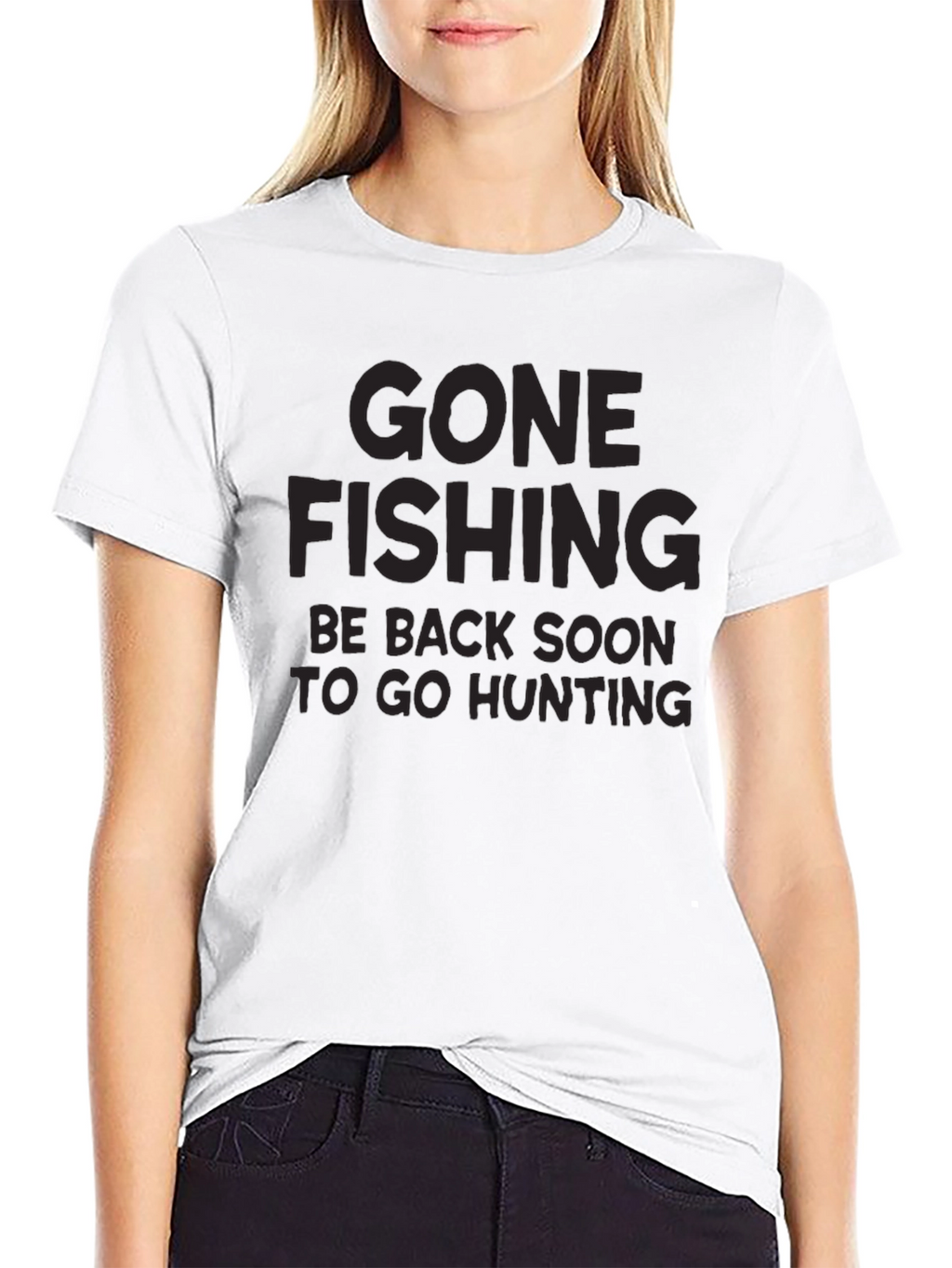 Gone Fishing T-Shirt - Hunting Trip Ready