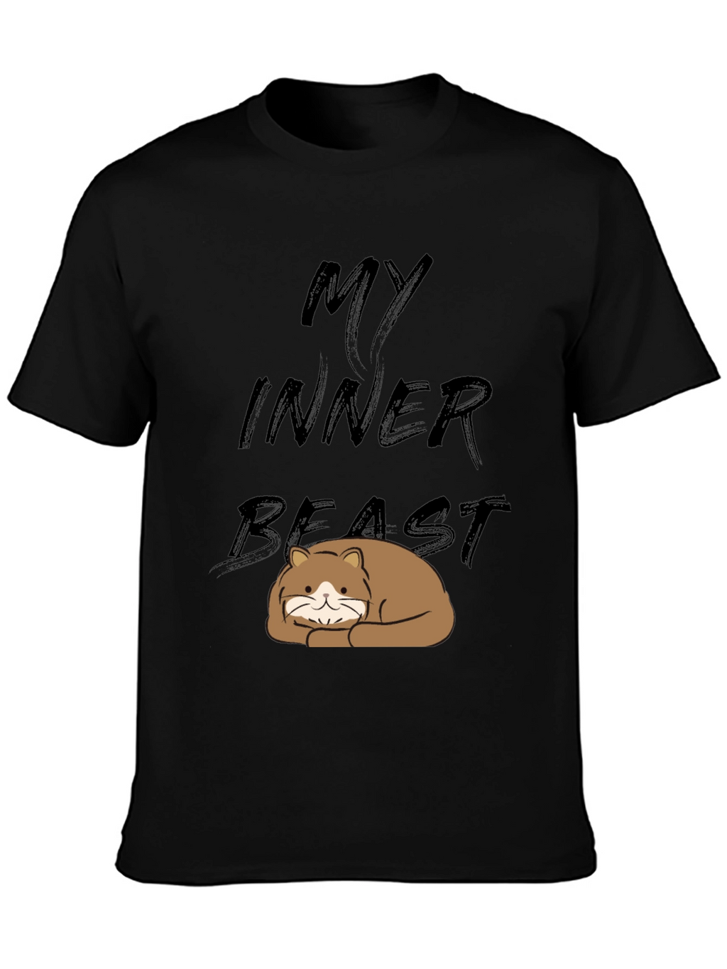 My Inner Beast T-Shirt - Cute Cat Graphic Tee