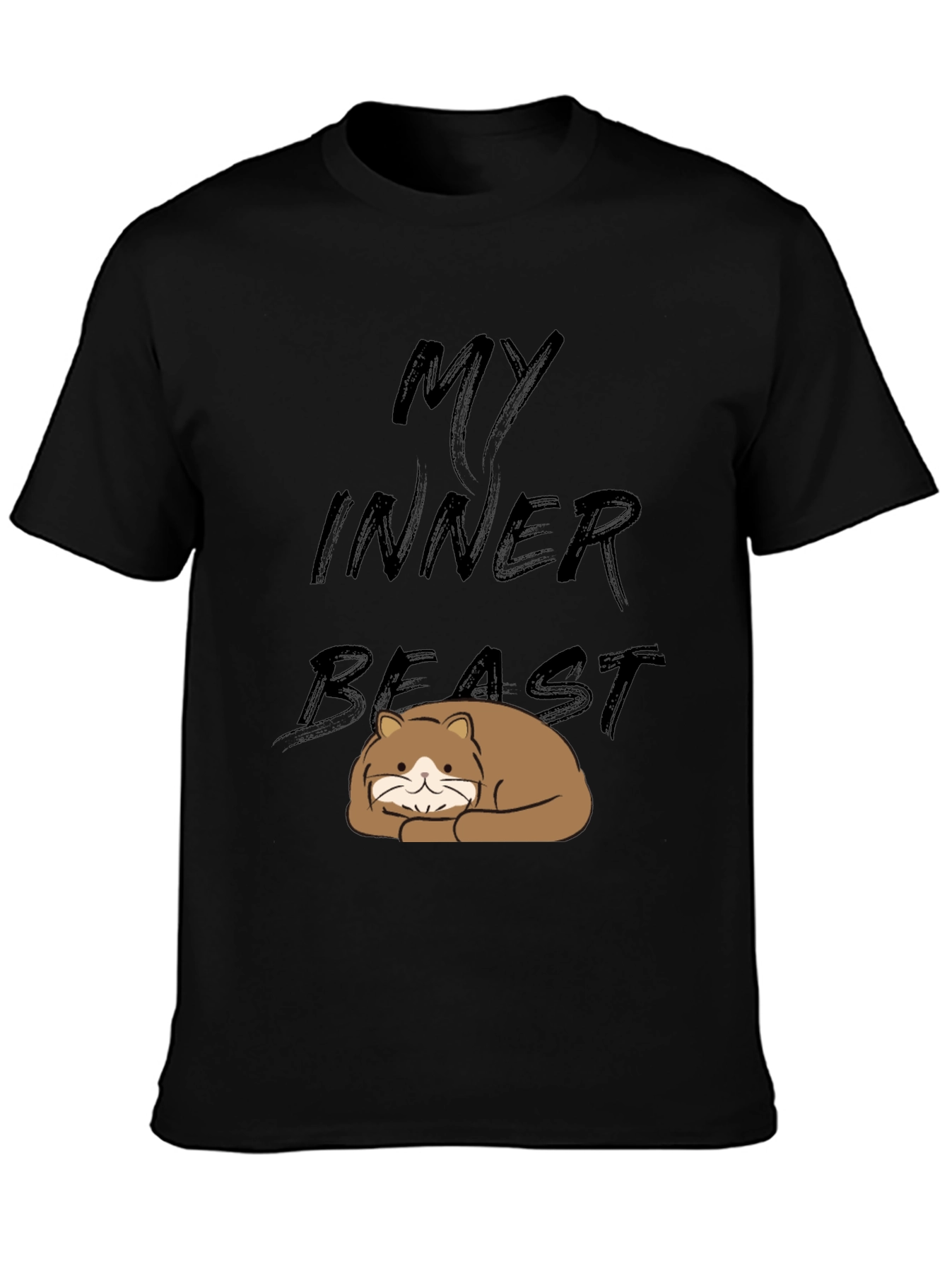 My Inner Beast T-Shirt - Cute Cat Graphic Tee