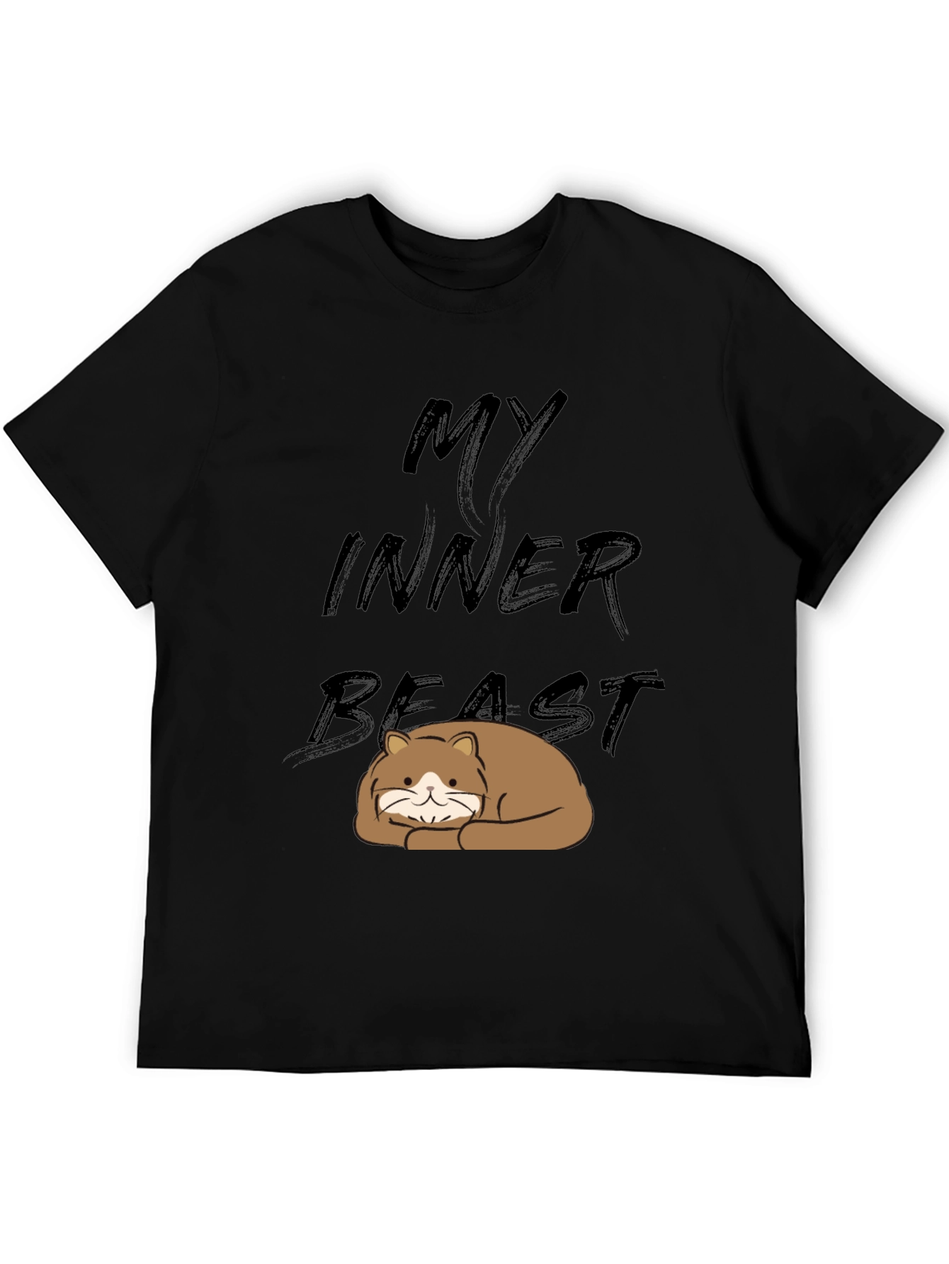 My Inner Beast T-Shirt - Cute Cat Graphic Tee