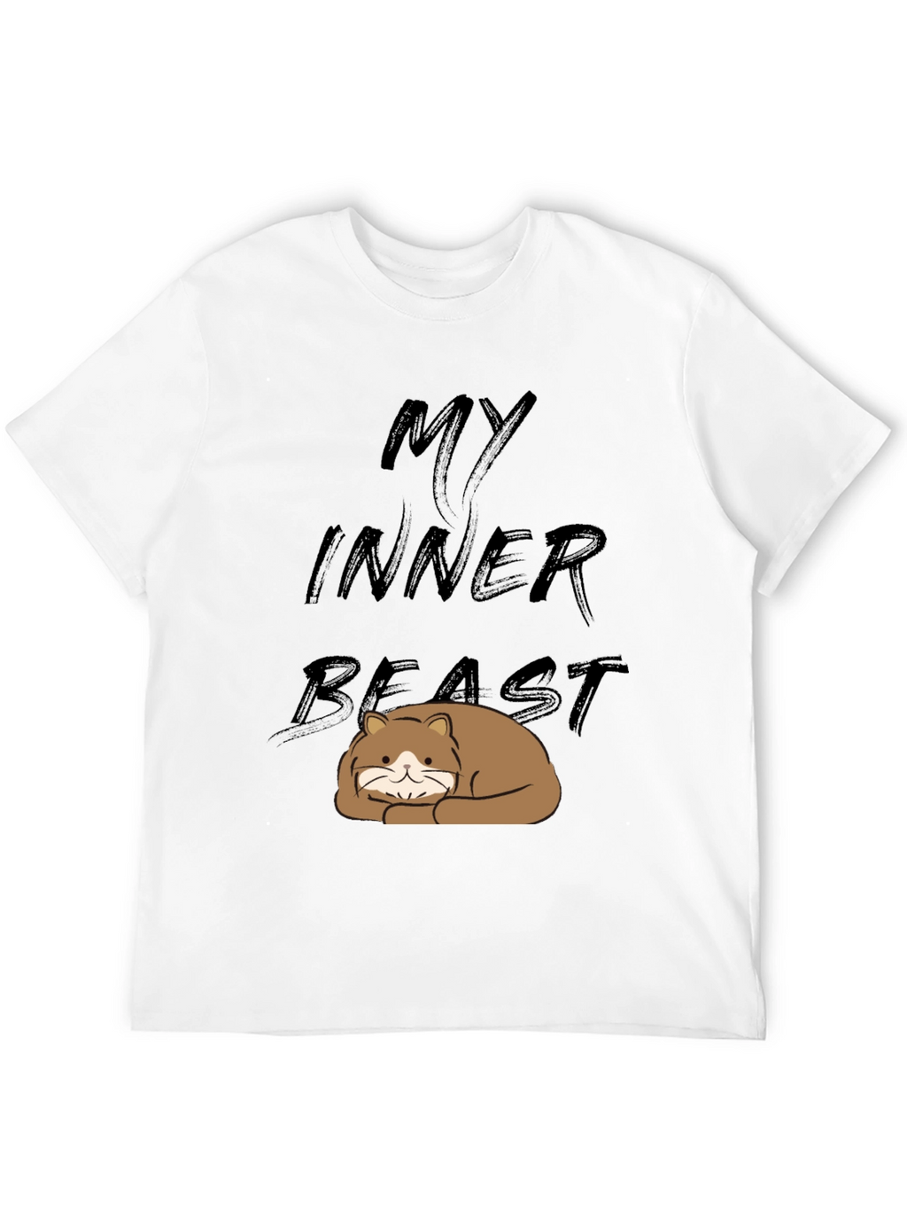 My Inner Beast T-Shirt - Cute Cat Graphic Tee