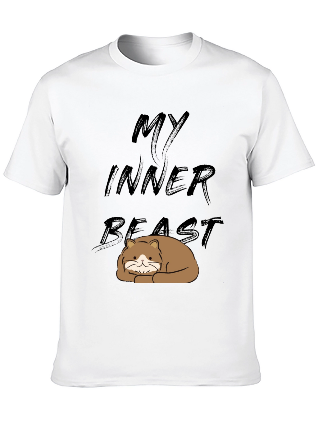 My Inner Beast T-Shirt - Cute Cat Graphic Tee