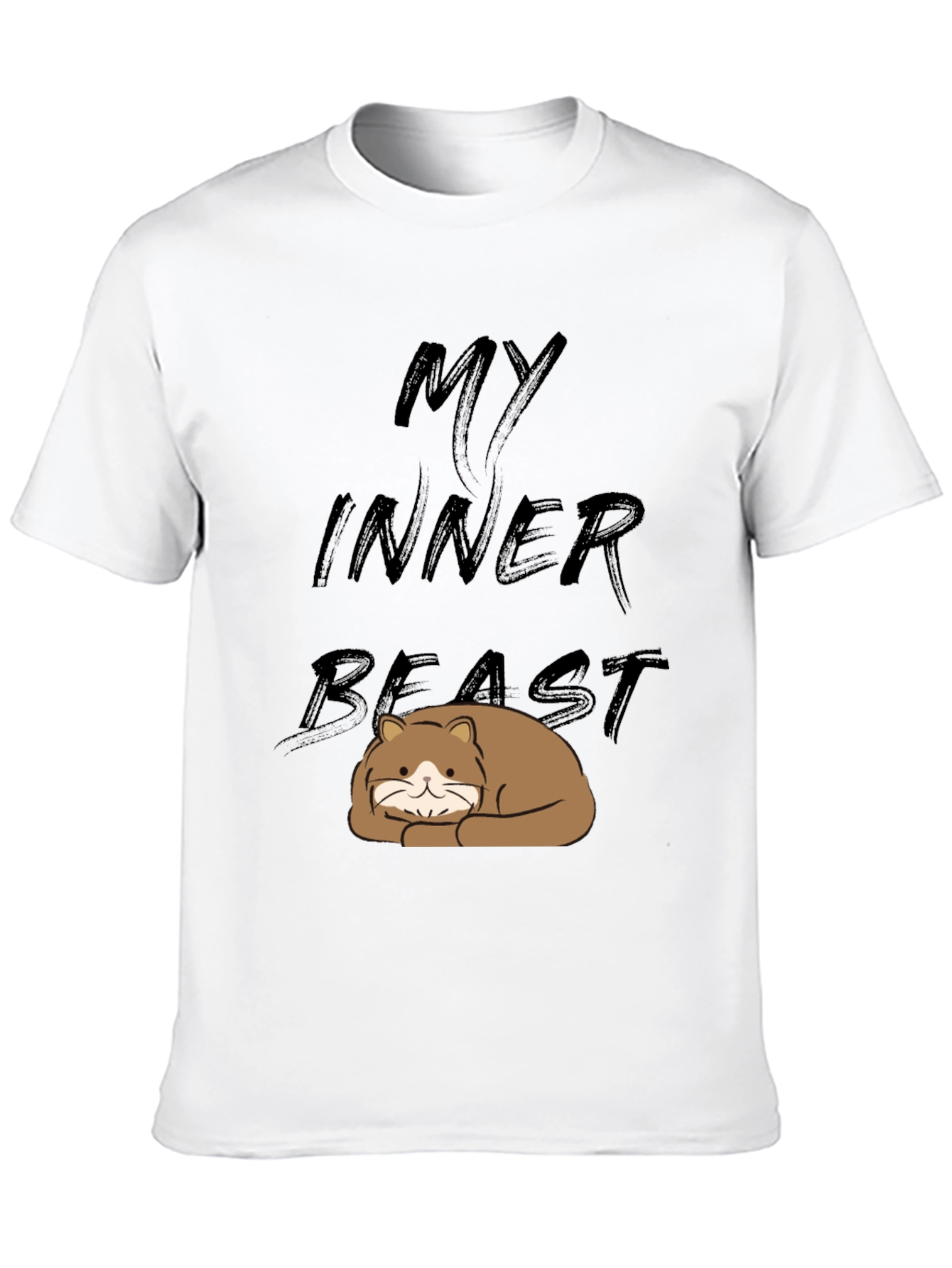 My Inner Beast T-Shirt - Cute Cat Graphic Tee