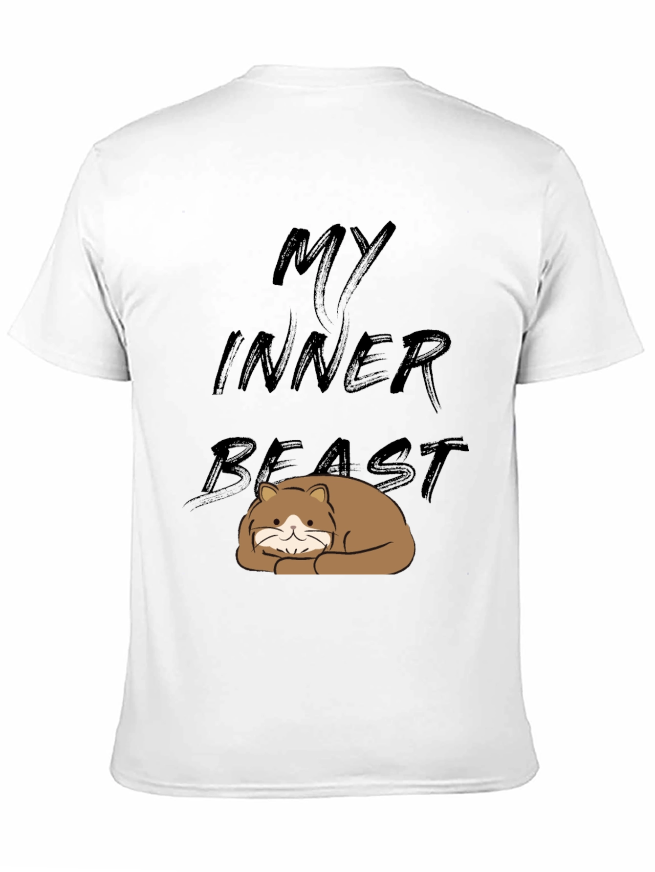 My Inner Beast T-Shirt - Cute Cat Graphic Tee