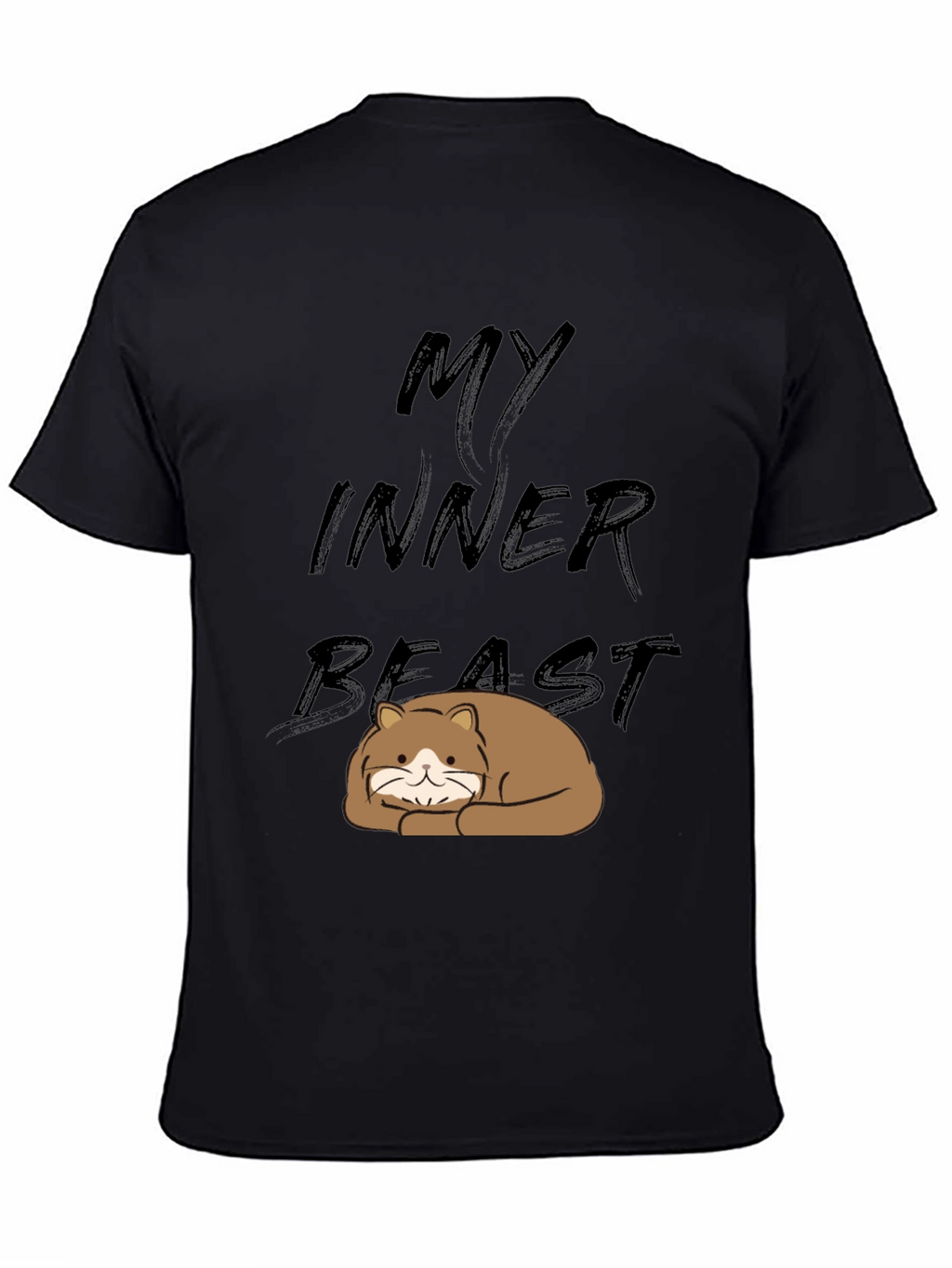 My Inner Beast T-Shirt - Cute Cat Graphic Tee