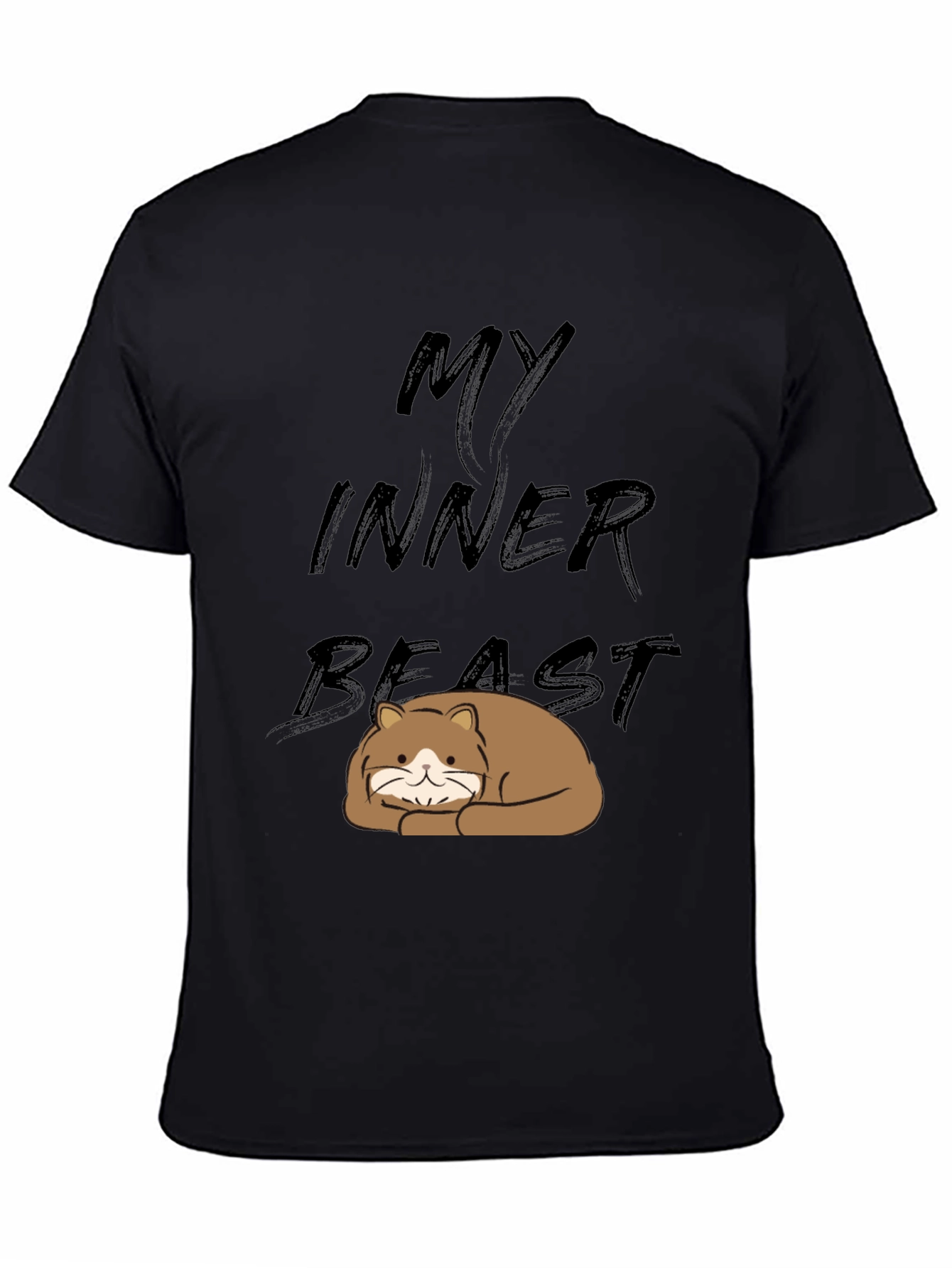 My Inner Beast T-Shirt - Cute Cat Graphic Tee