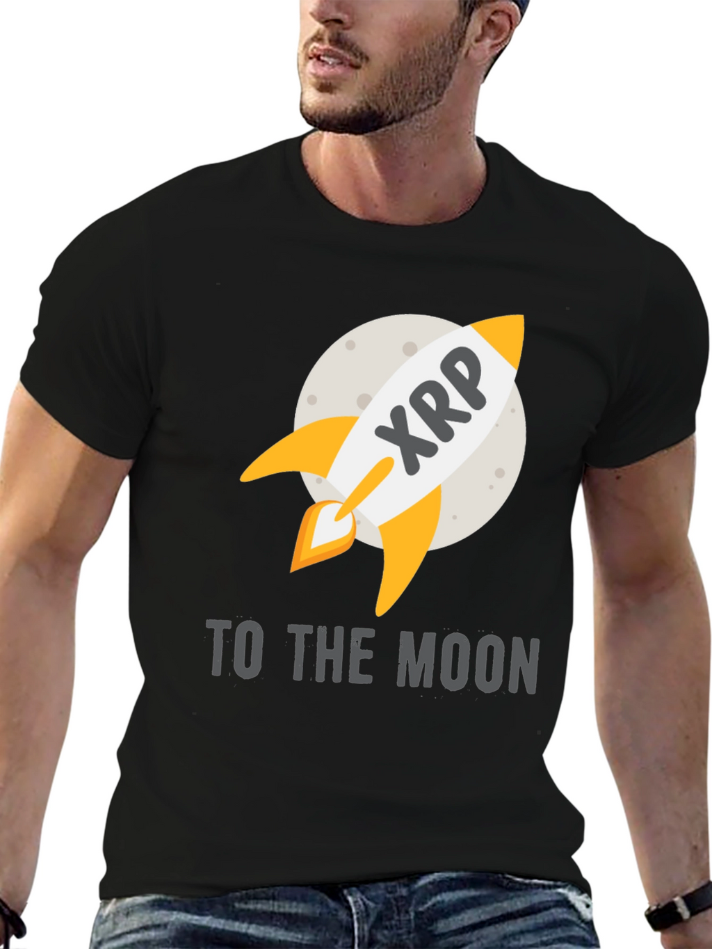 XRP to the Moon T-Shirt - Crypto HODL