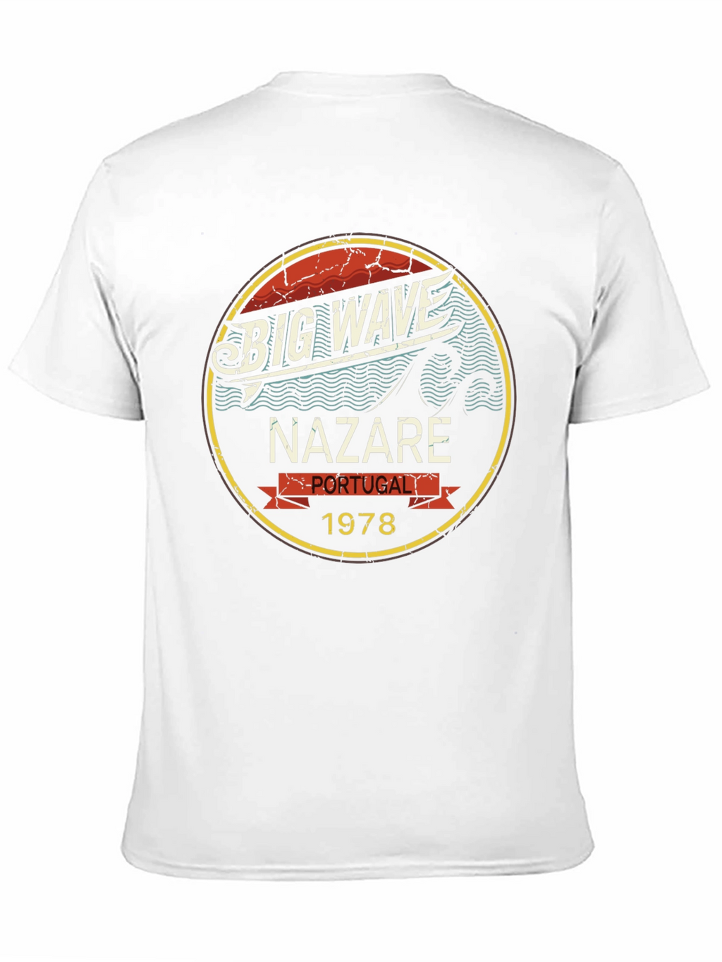 Big Wave Nazaré Portugal 1978 T-Shirt
