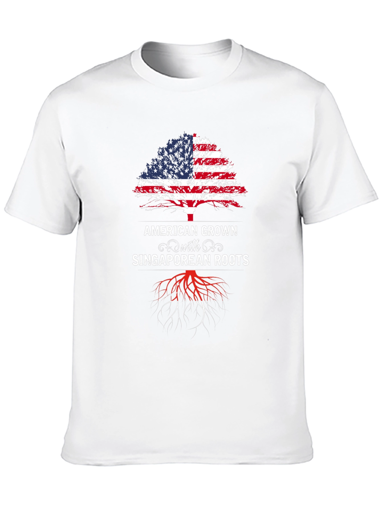 American Grown with Singaporean Roots T-Shirt
