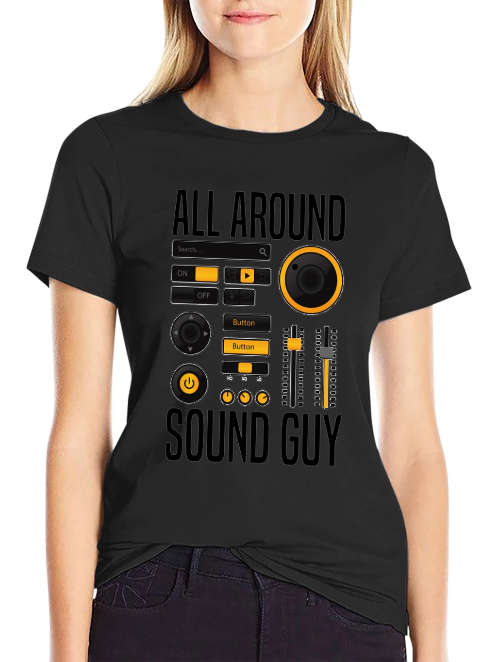 All Around Sound Guy Graphic T-Shirt