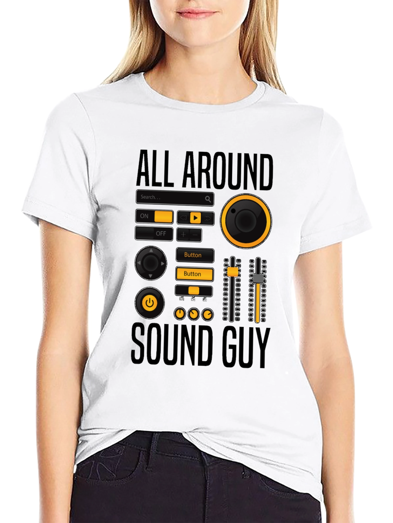 All Around Sound Guy Graphic T-Shirt