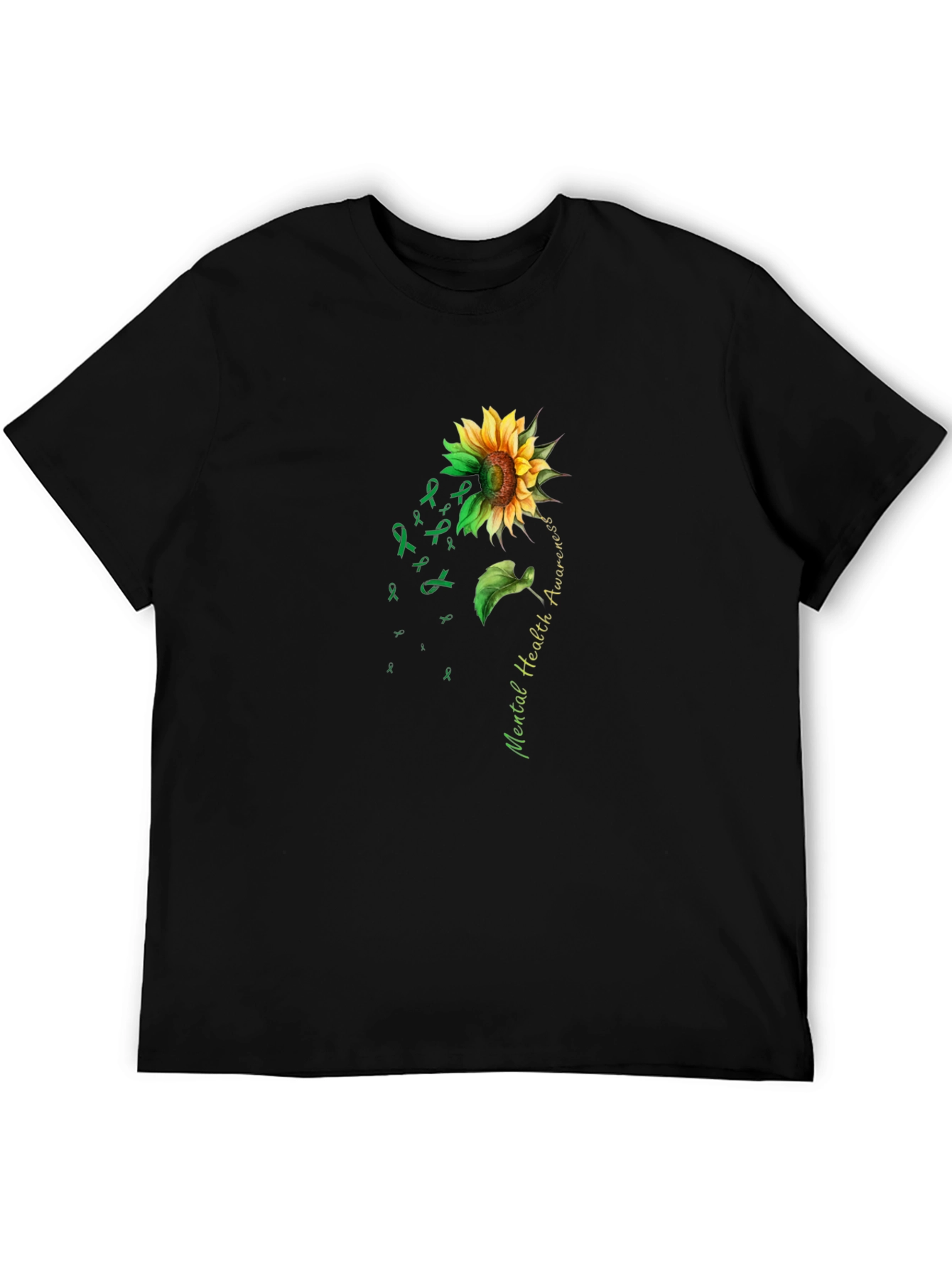 Mental Health Awareness Sunflower T-Shirt