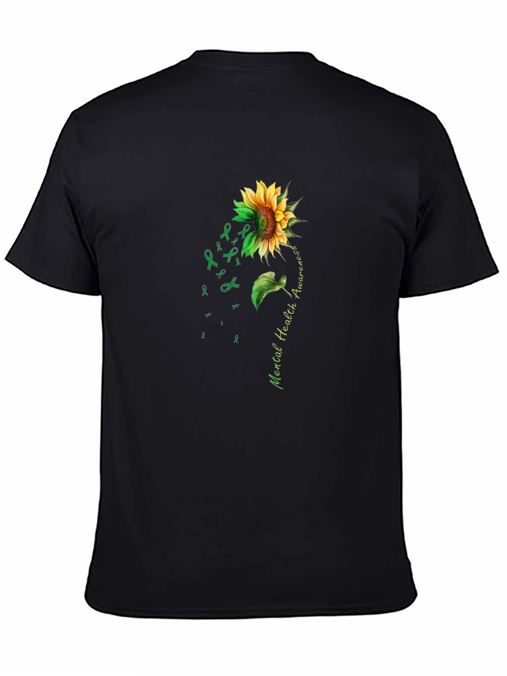 Mental Health Awareness Sunflower T-Shirt