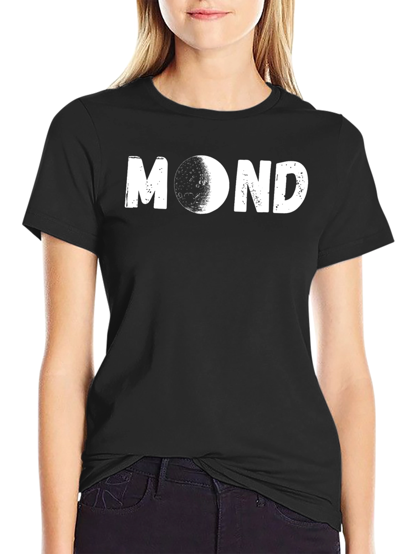 Mond Graphic Tee - Trendy Space Design