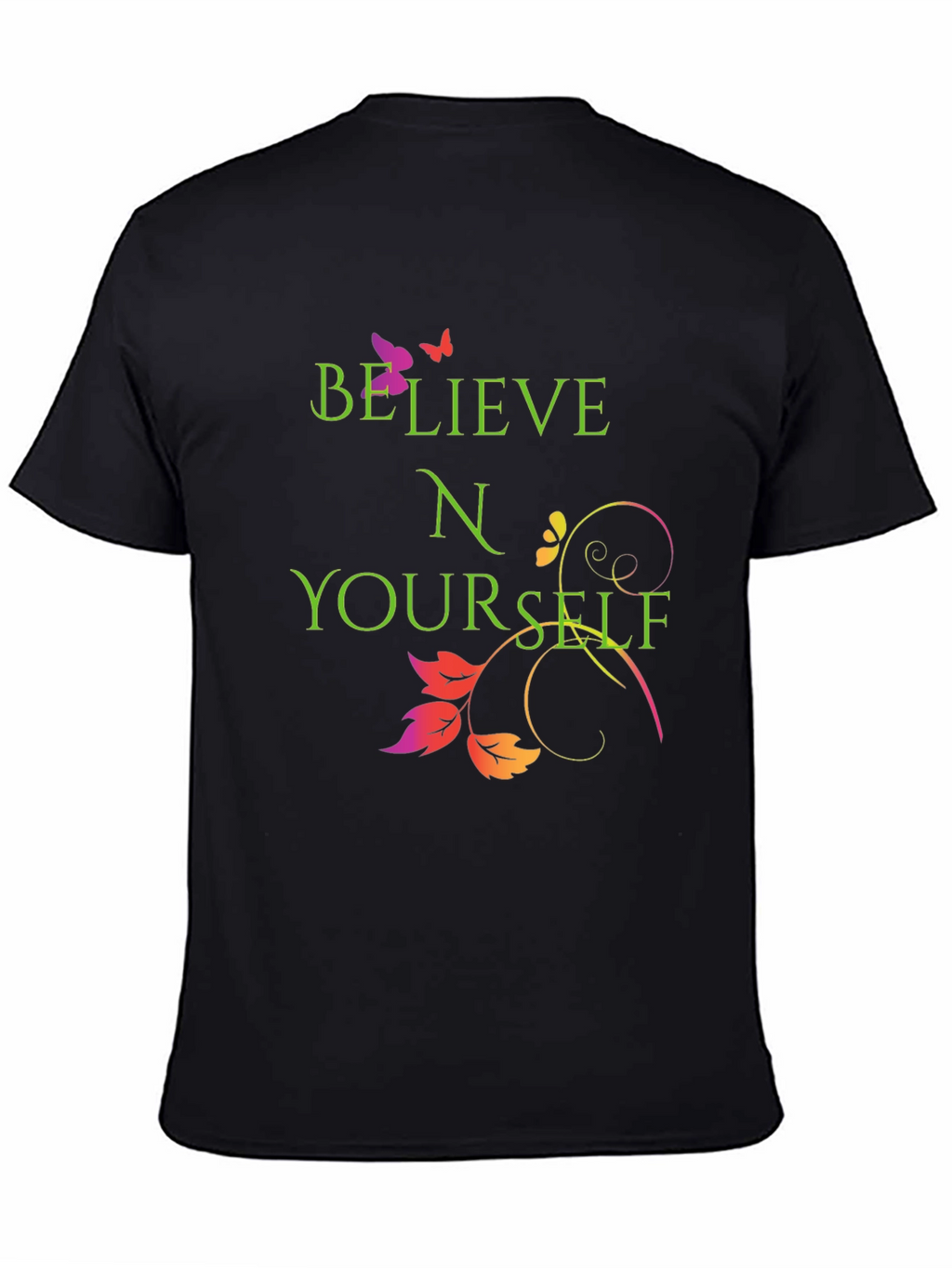 Believe in Yourself Graphic Tee - Trendy and Inspiring