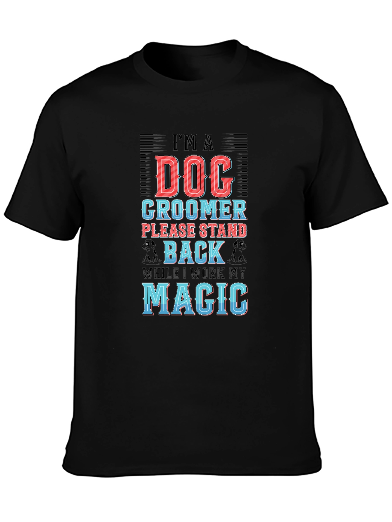 Dog Groomer Novelty Graphic Tee