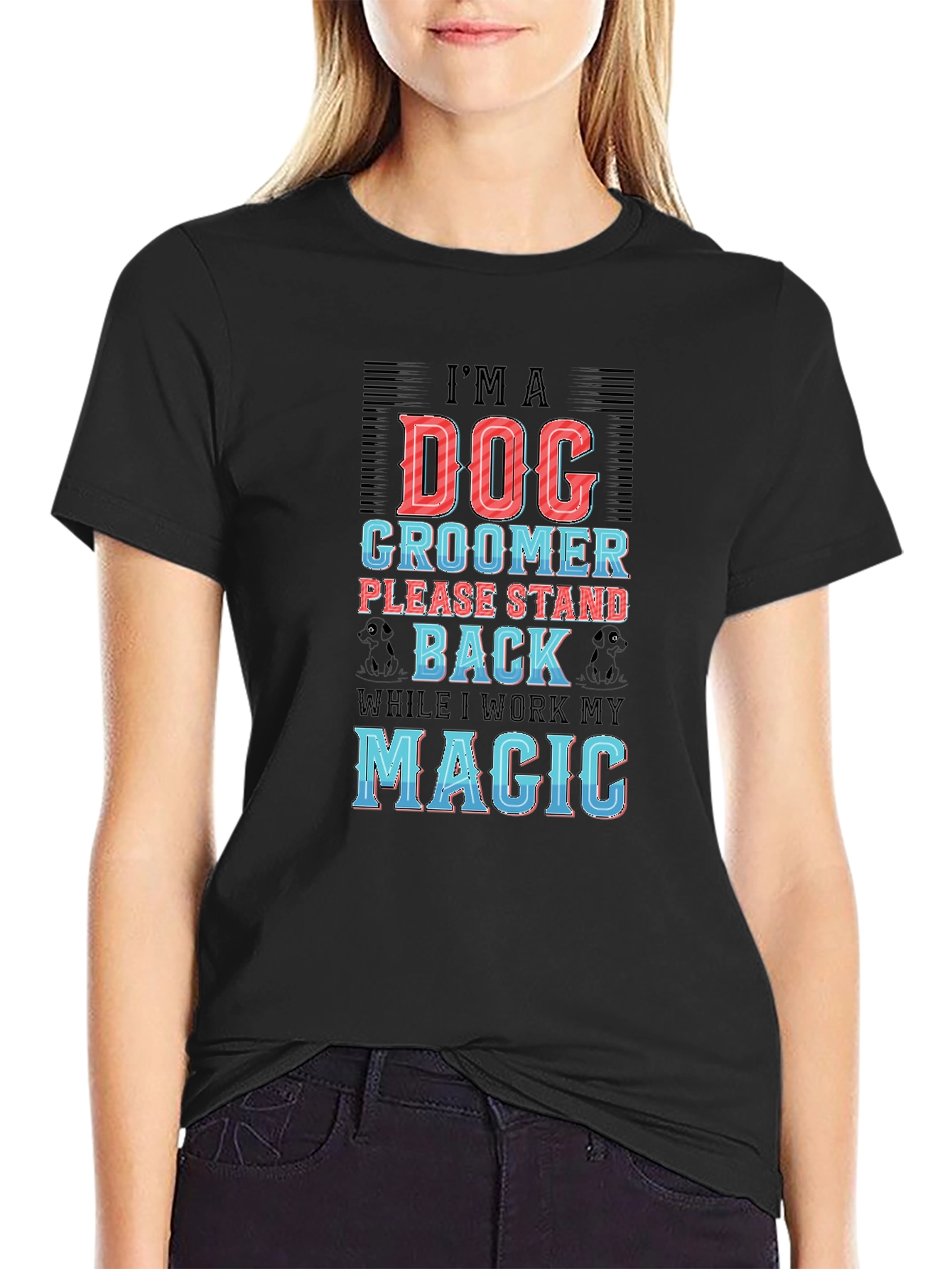 Dog Groomer Novelty Graphic Tee