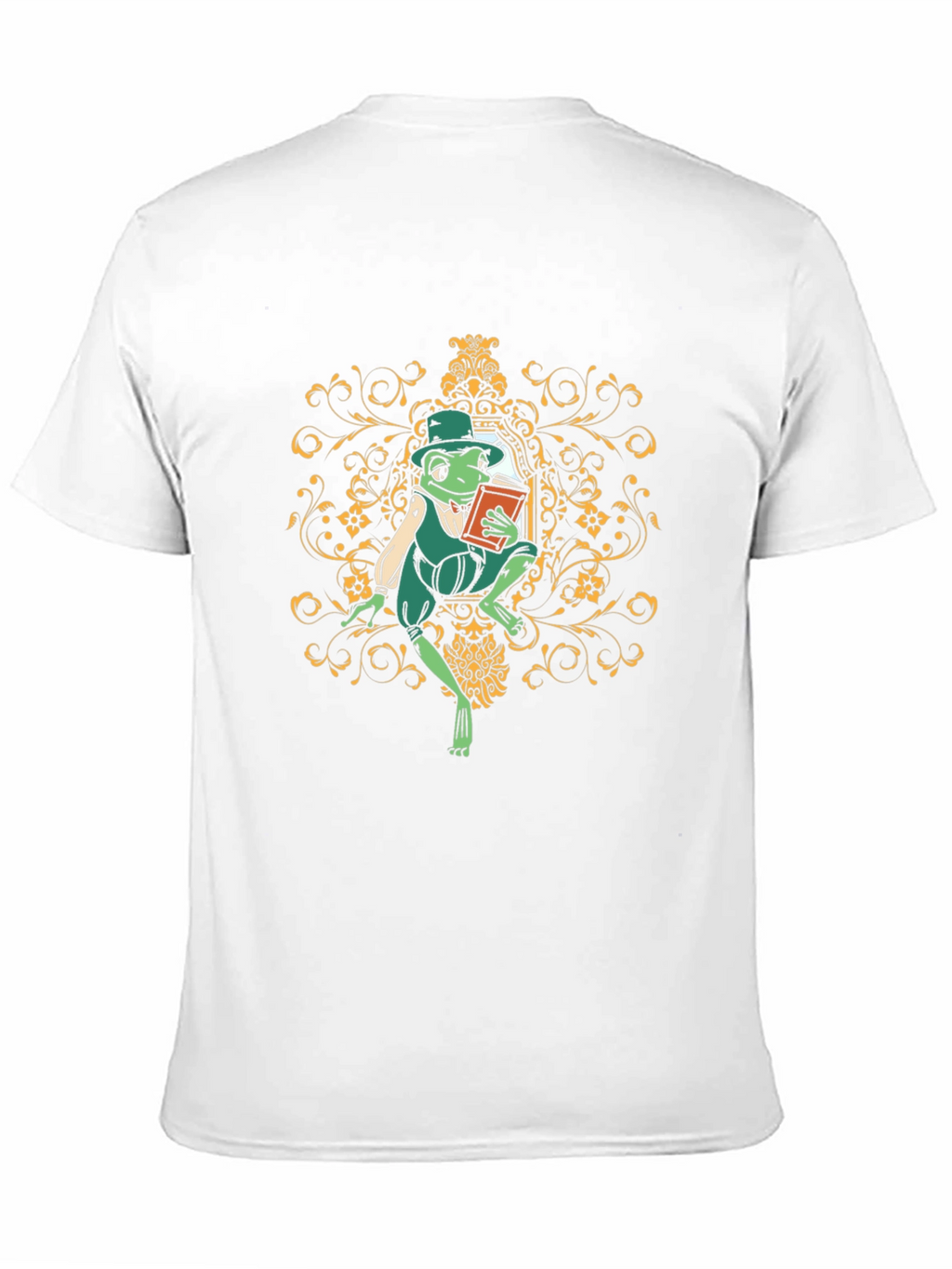 Frog Reader Graphic T-Shirt