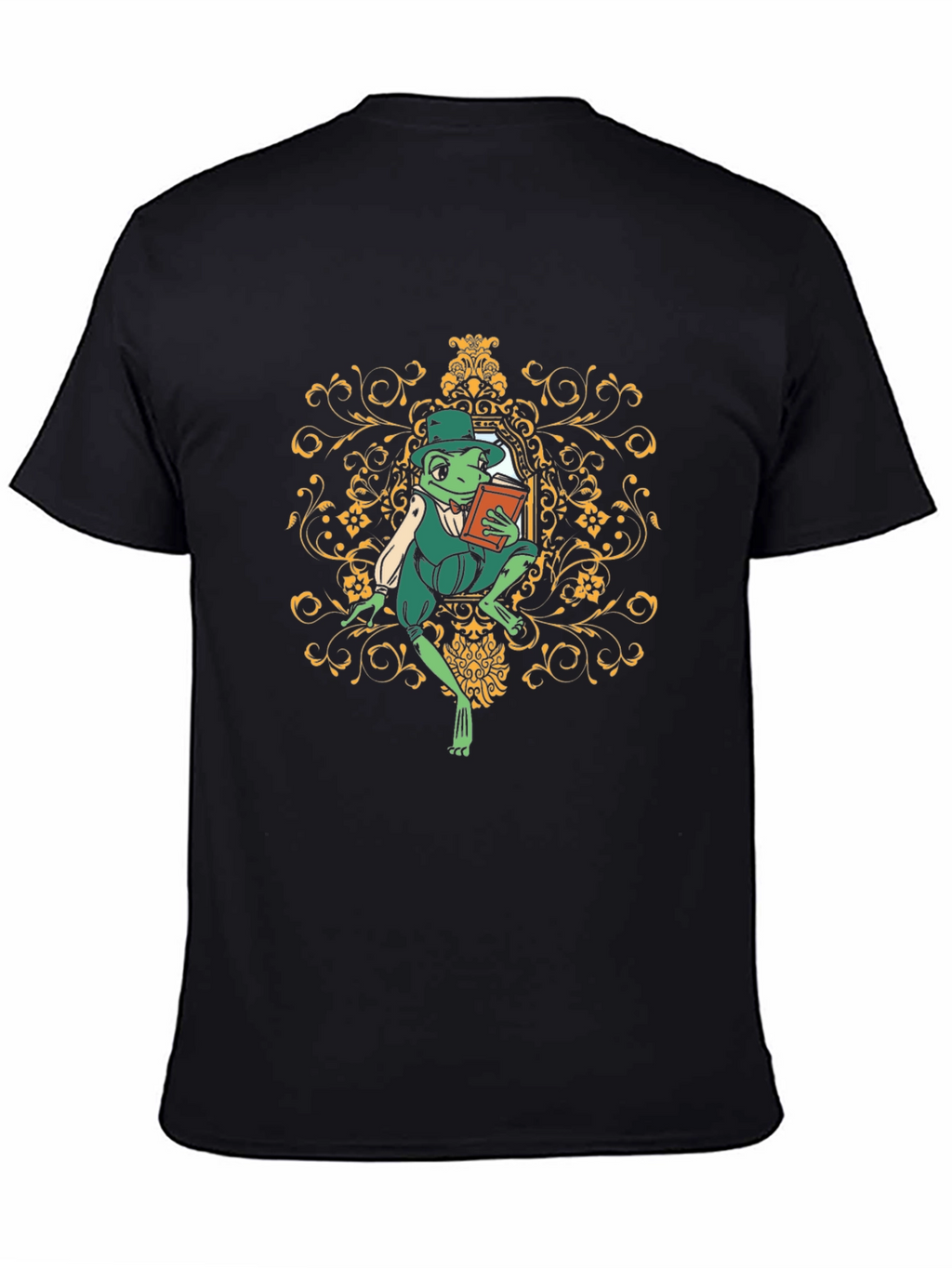 Frog Reader Graphic T-Shirt