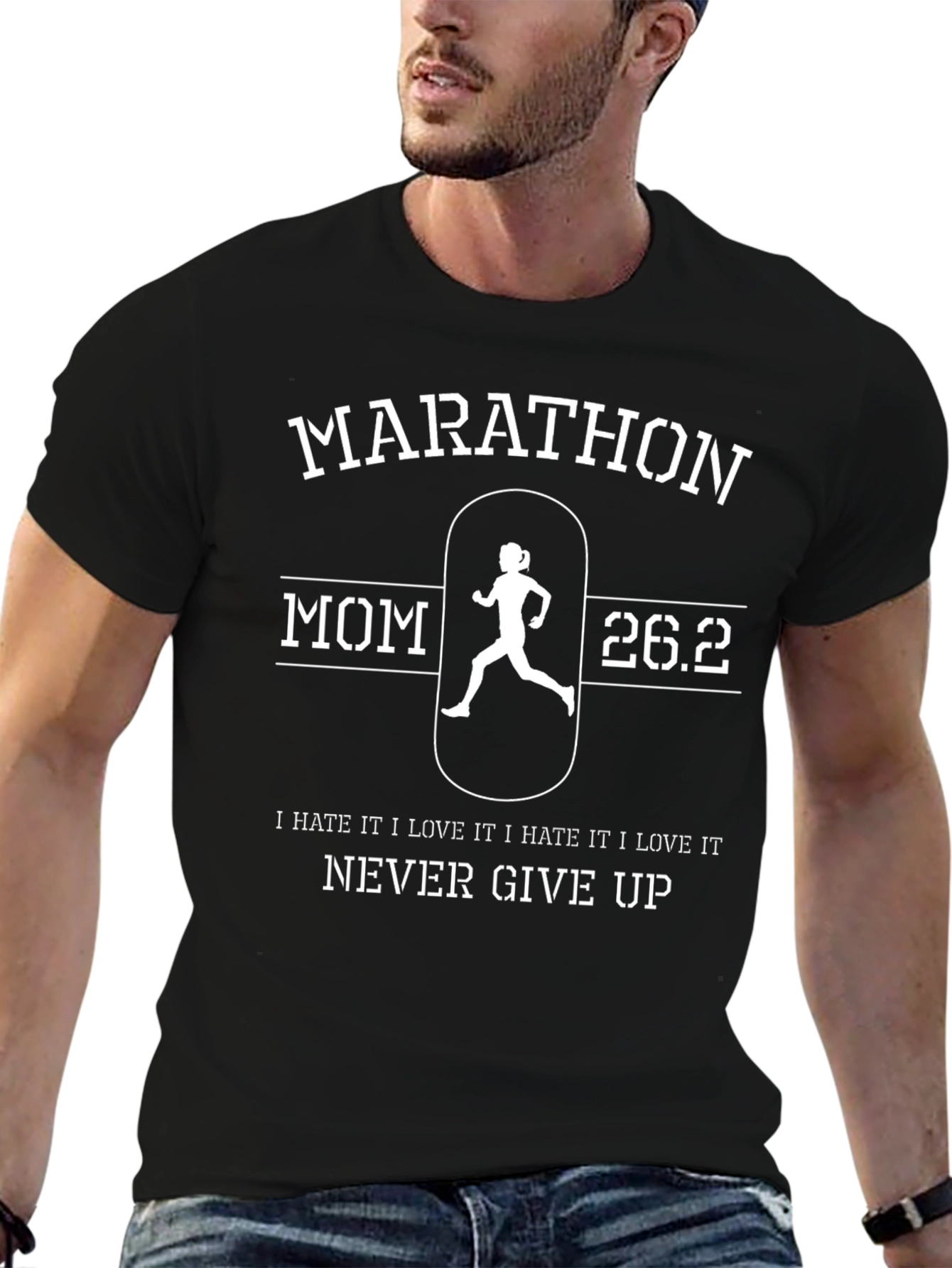 Marathon Mom T-Shirt - Running 26.2 Tee