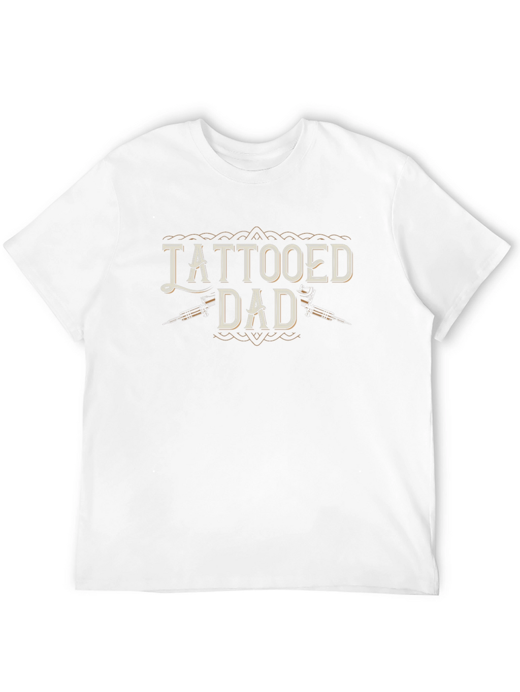 Tattooed Dad Graphic Tee - Cool Fathers Day Shirt