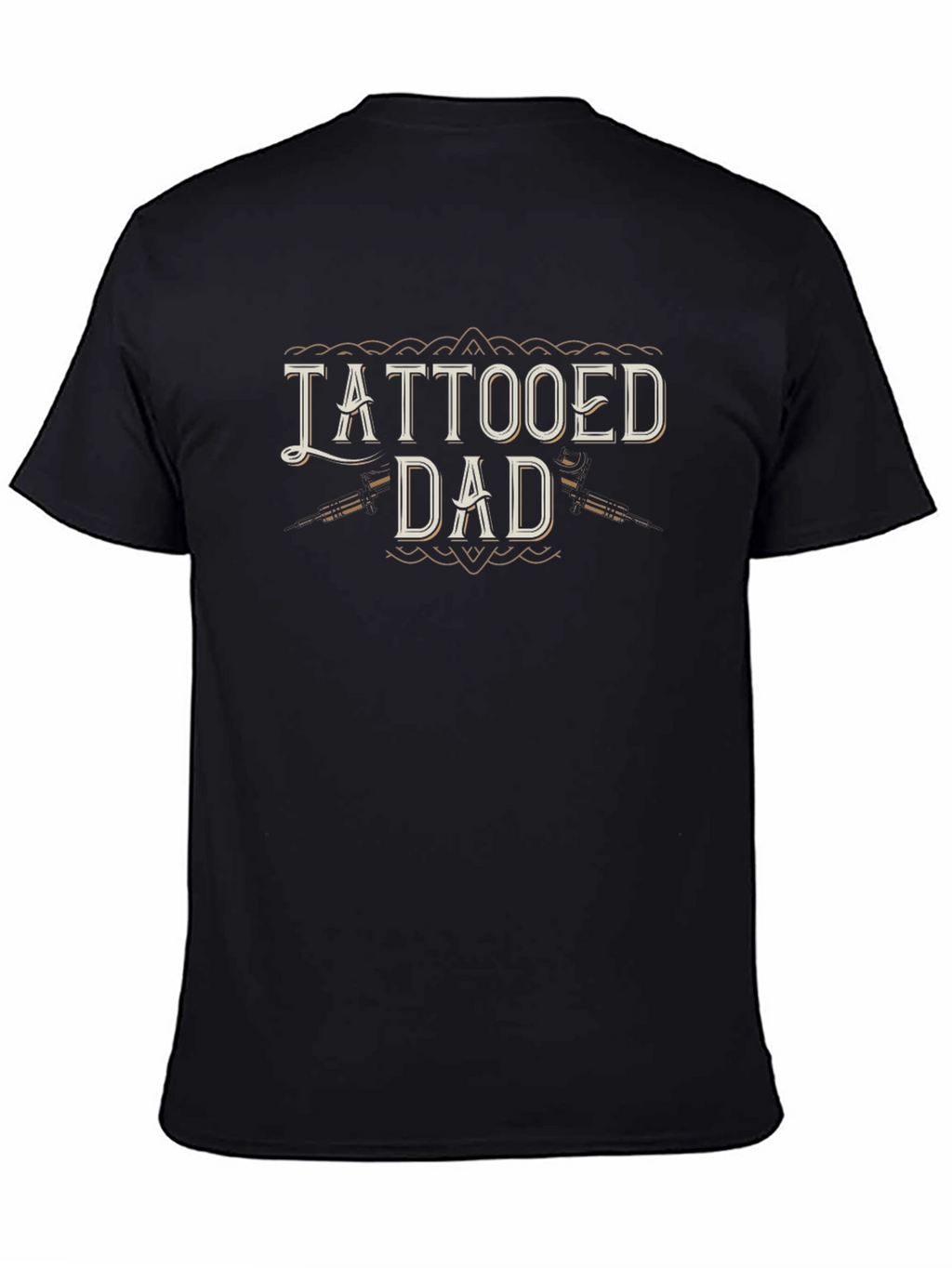 Tattooed Dad Graphic Tee - Cool Fathers Day Shirt