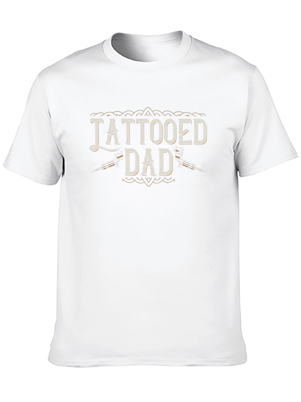 Tattooed Dad Graphic Tee - Cool Fathers Day Shirt