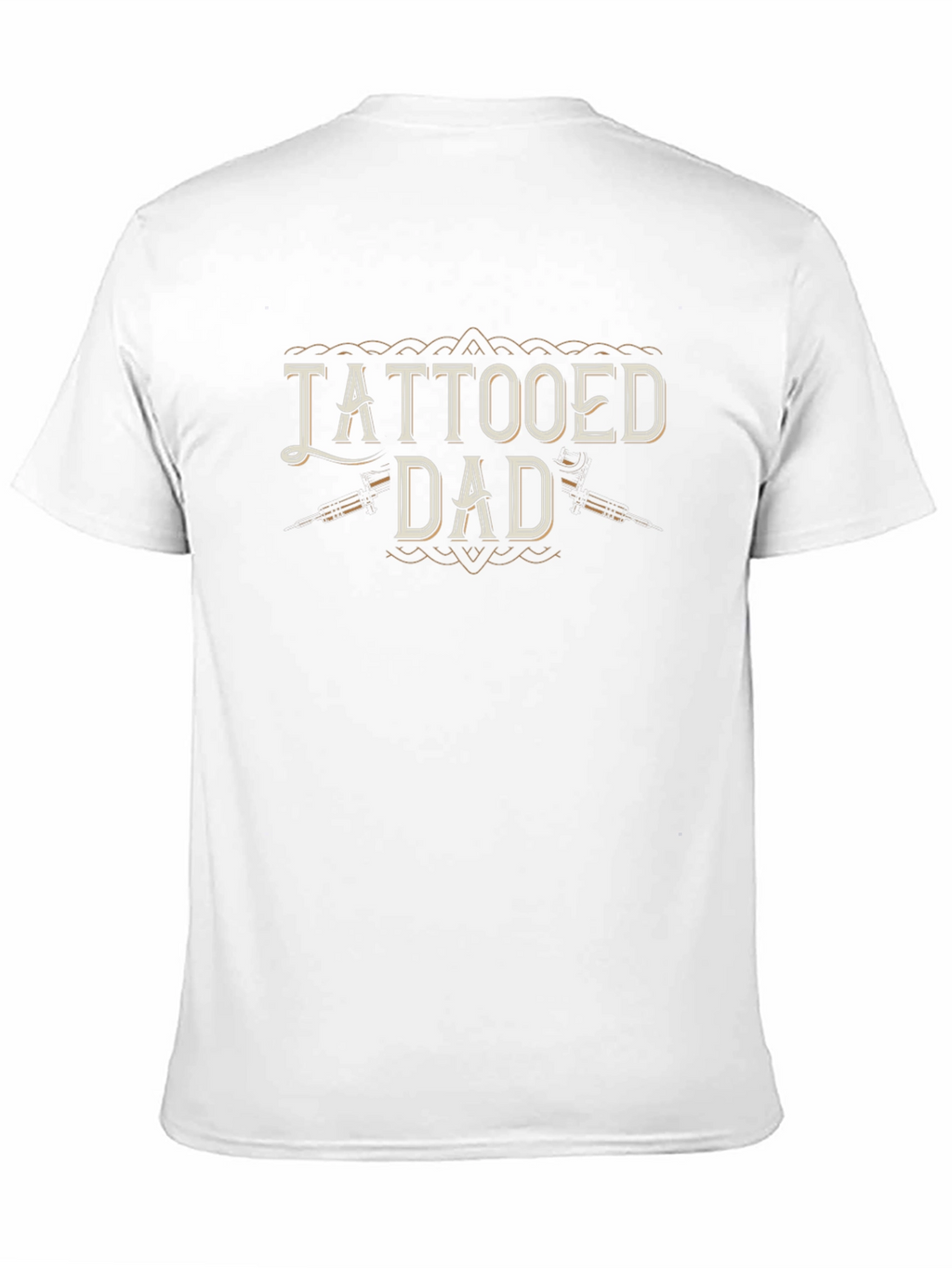 Tattooed Dad Graphic Tee - Cool Fathers Day Shirt